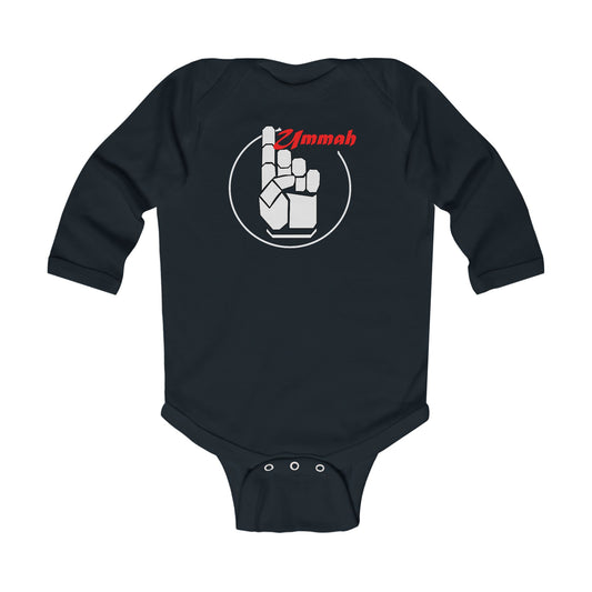 Many Faces One Ummah Infant Long Sleeve Bodysuit – Little Style, Big Message