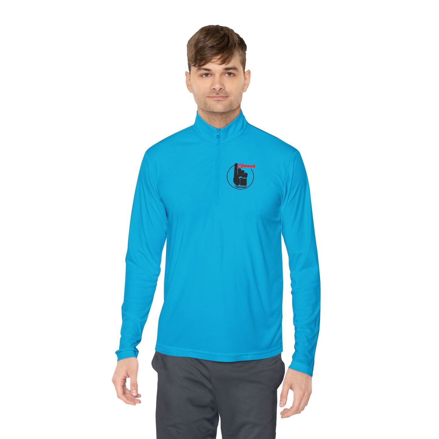 One Ummah Unisex Quarter-Zip Pullover – Performance, Style, and Unity