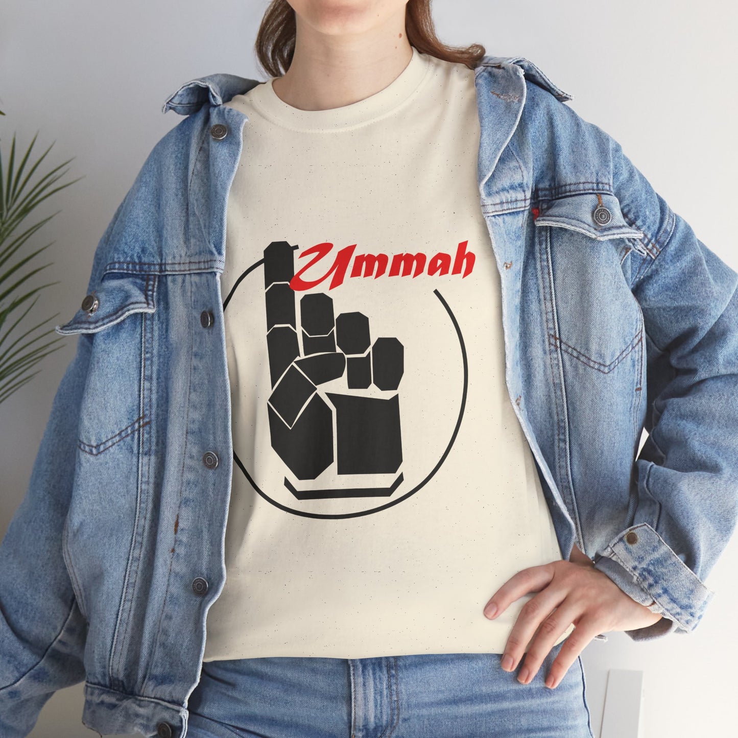 One Ummah Unisex Heavy Cotton Tee — Strength in Unity, Purpose in Design