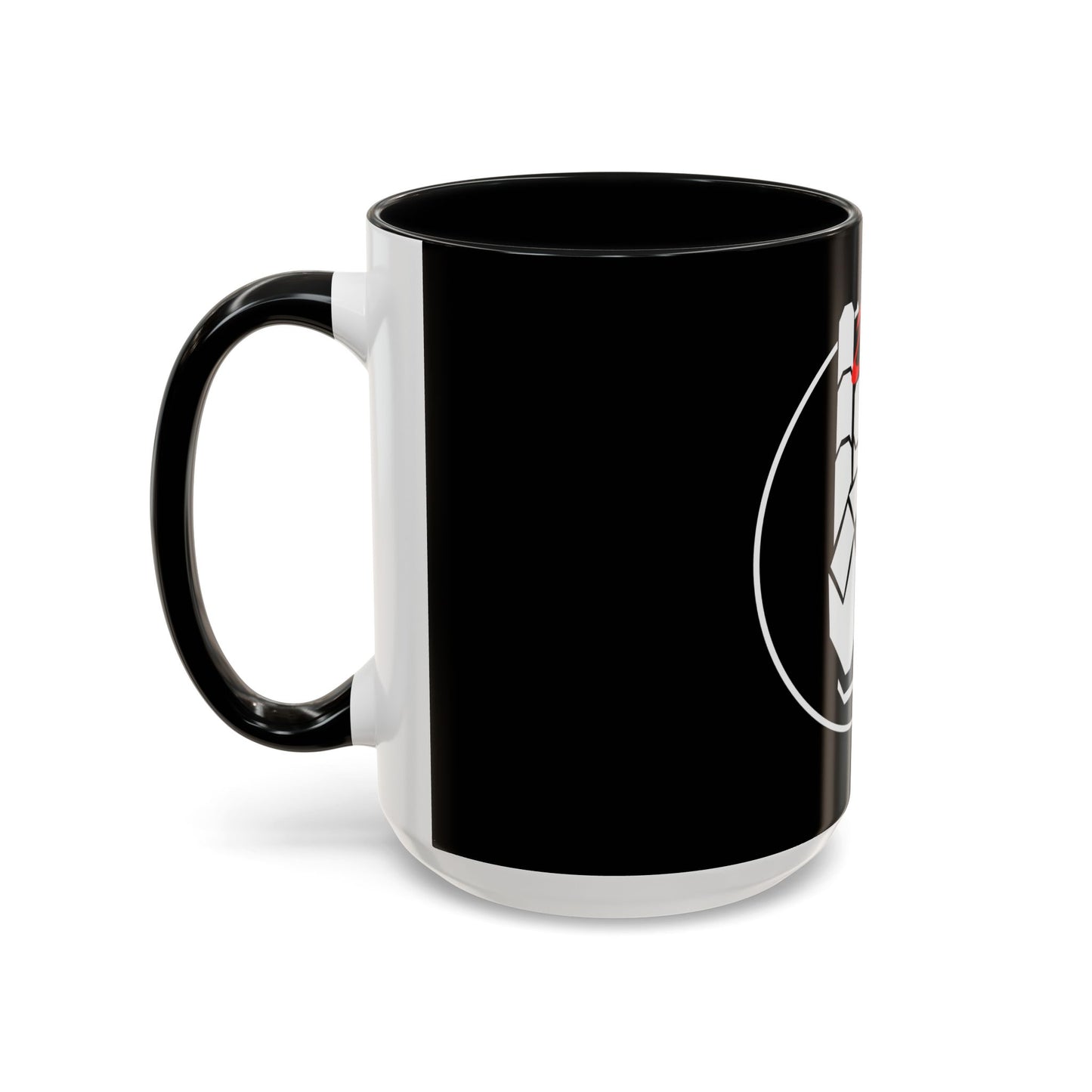 White One Ummah Logo Accent Coffee Mug