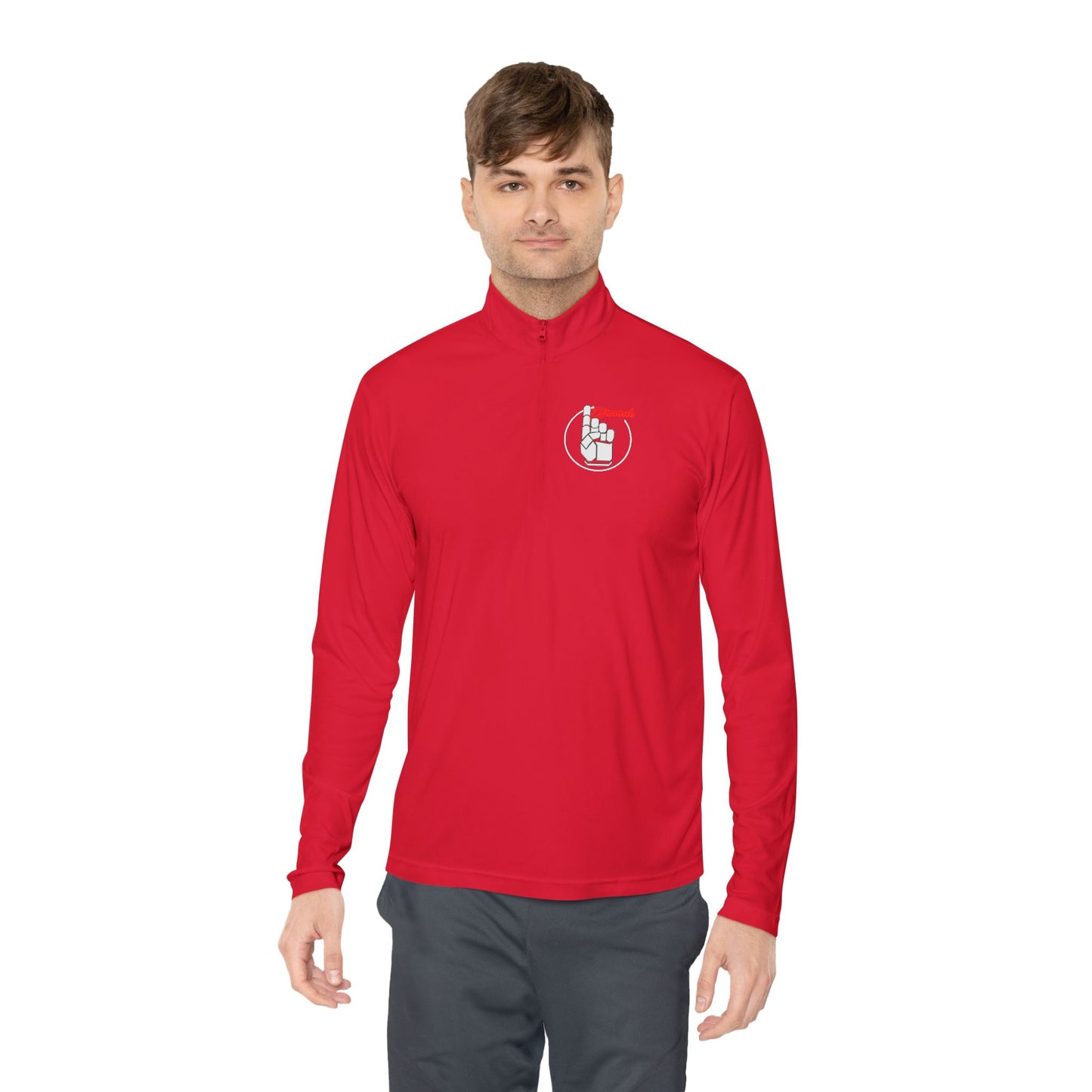 One Ummah Unisex Quarter-Zip Pullover – Performance, Style, and Unity