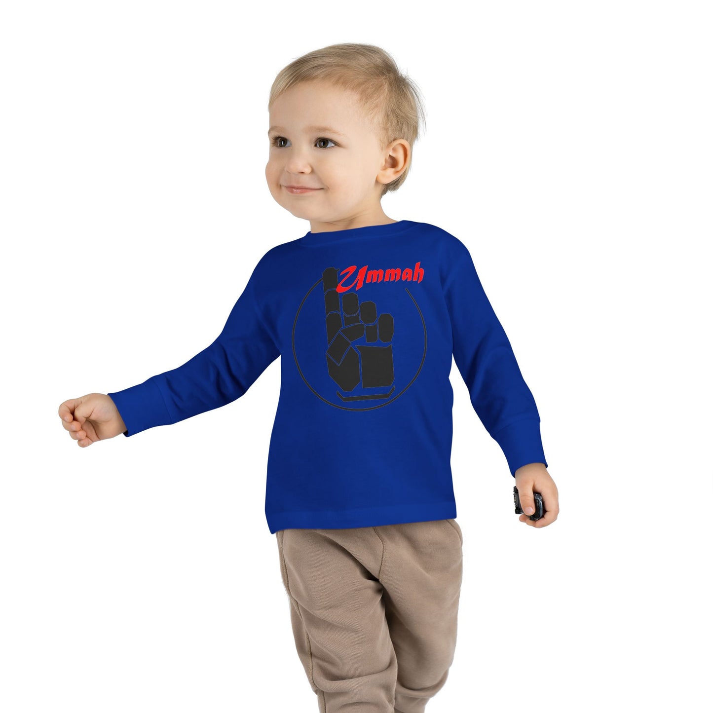 Many Faces One Ummah Toddler Long Sleeve Tee – Where Comfort Meets Community