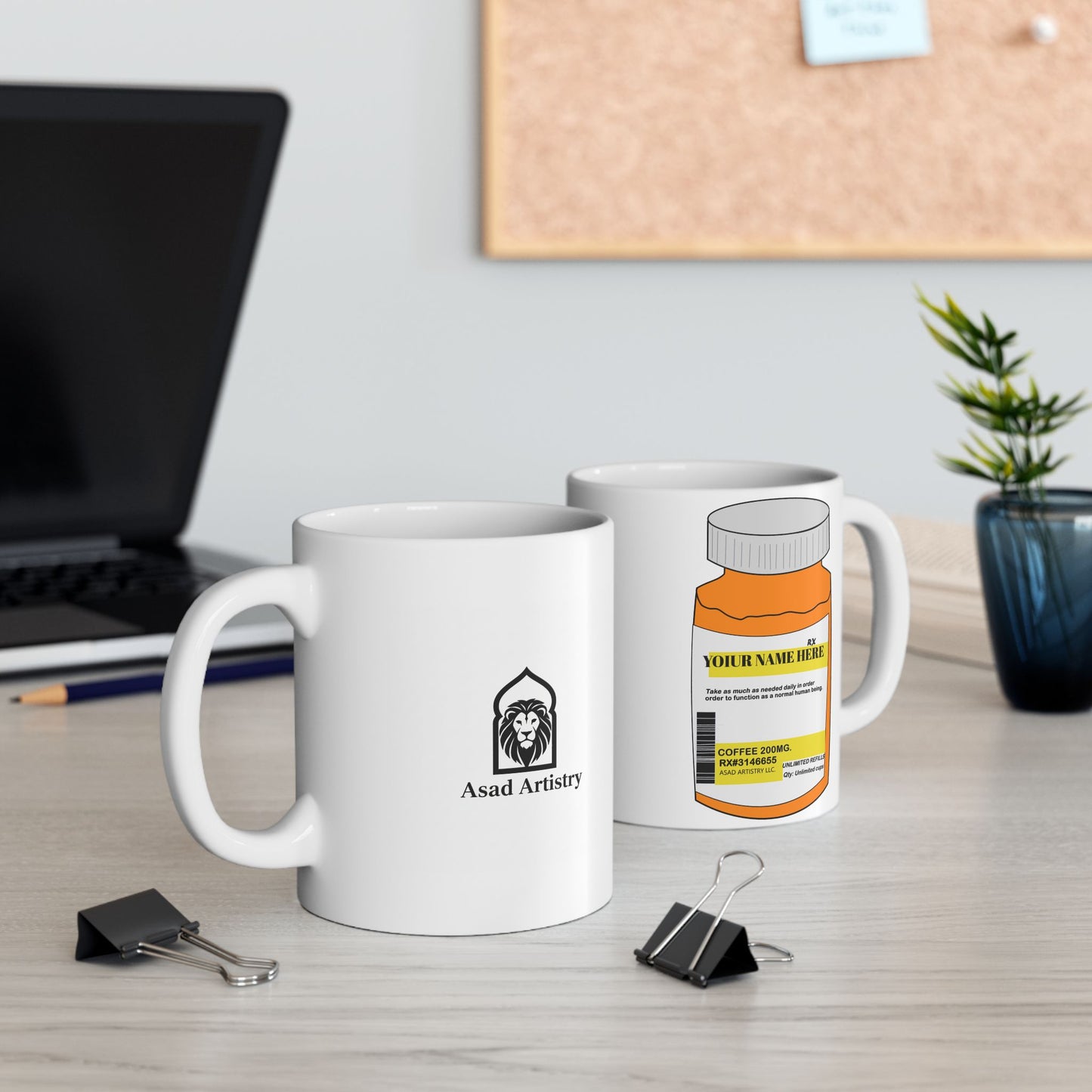 Your Daily Dose – Custom Prescription Coffee Mug