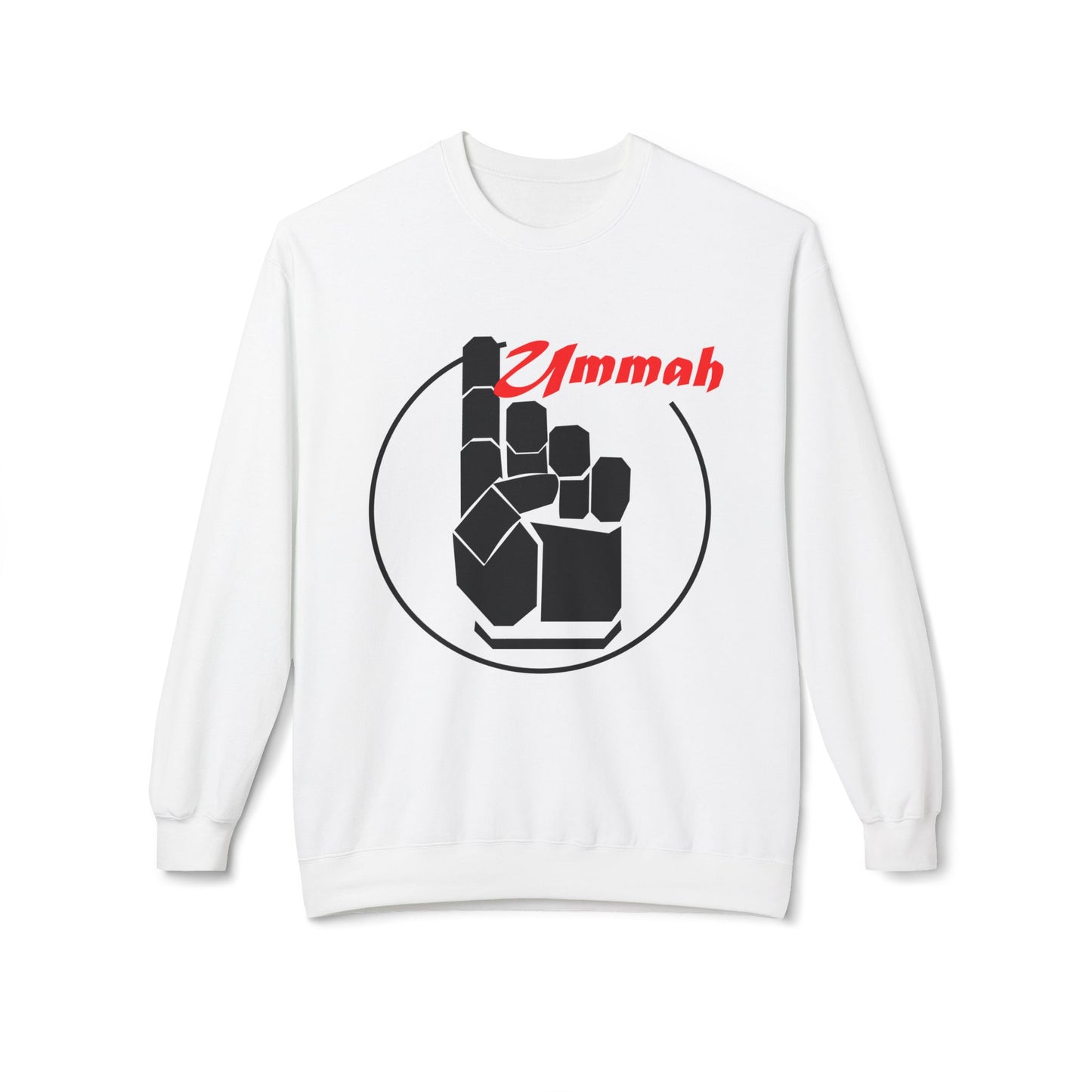 One Ummah Unisex Fleece Sweatshirt – Unity in Comfort