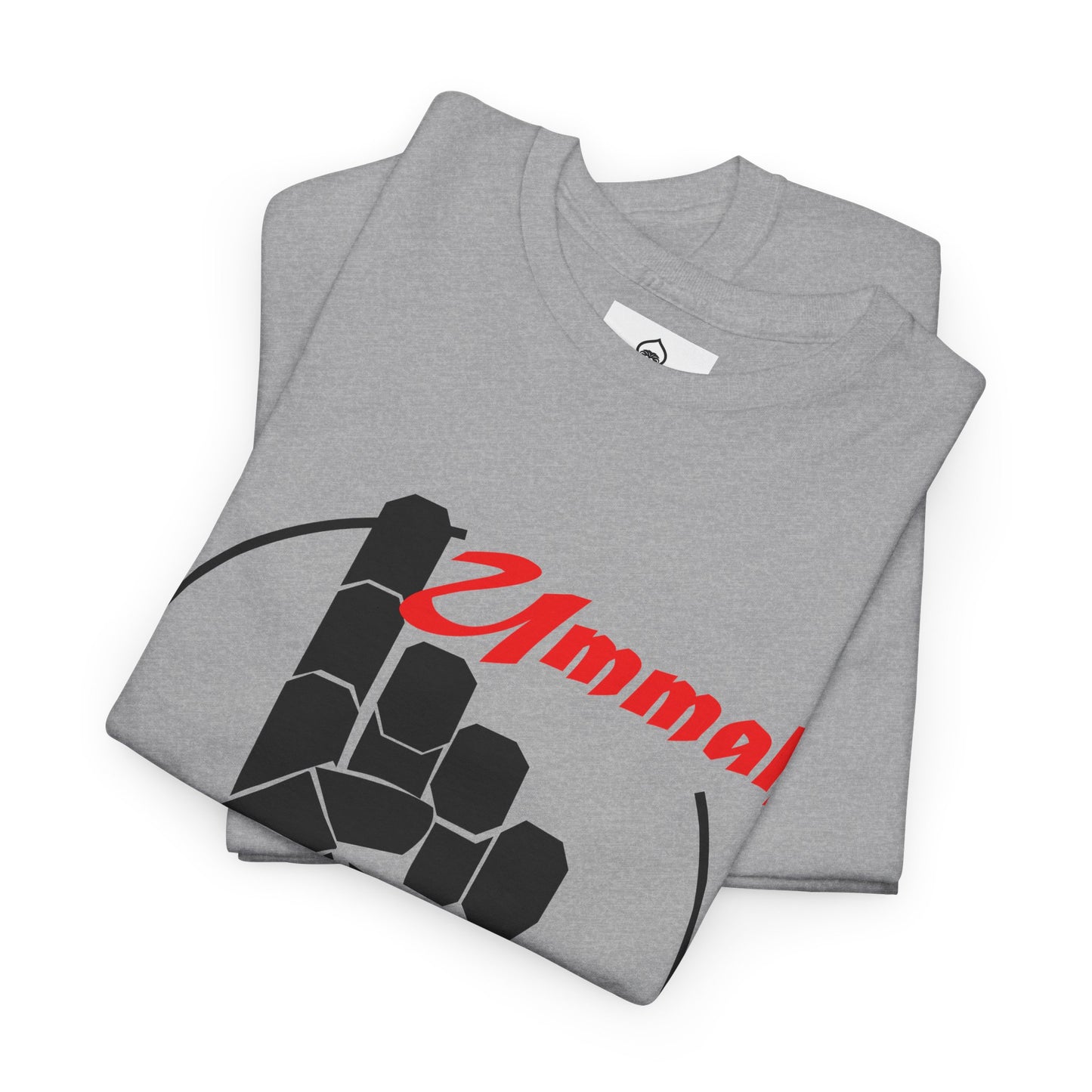 Unisex Heavy Cotton T-Shirt – "Many Faces, One Ummah"