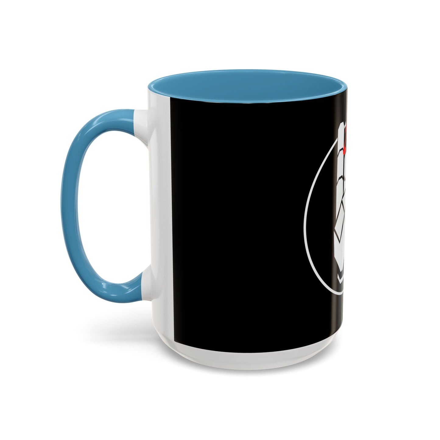 White One Ummah Logo Accent Coffee Mug