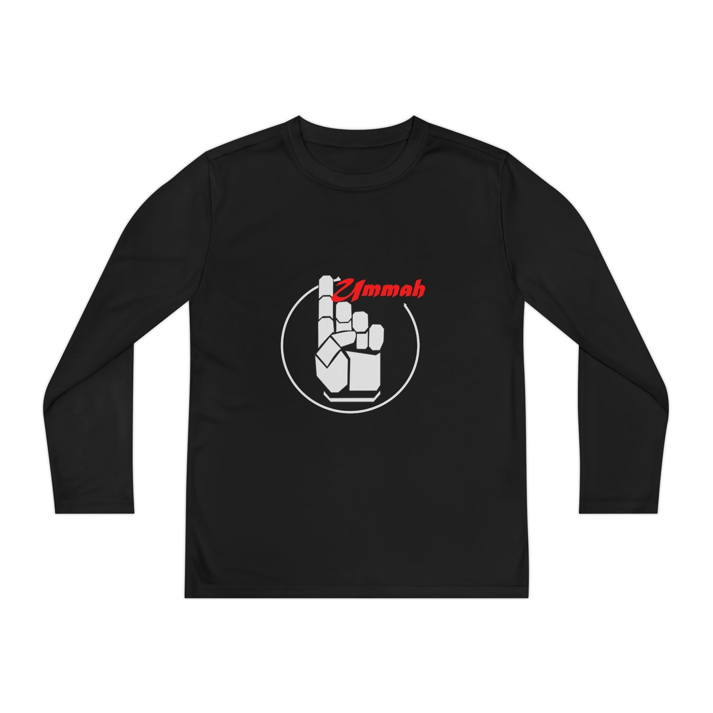 Youth Long Sleeve Faith Tee - Ummah Unity Design