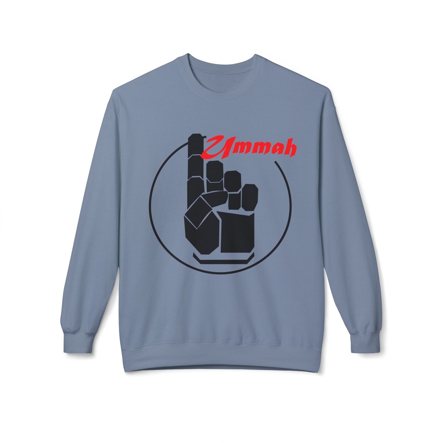 One Ummah Unisex Fleece Sweatshirt – Unity in Comfort