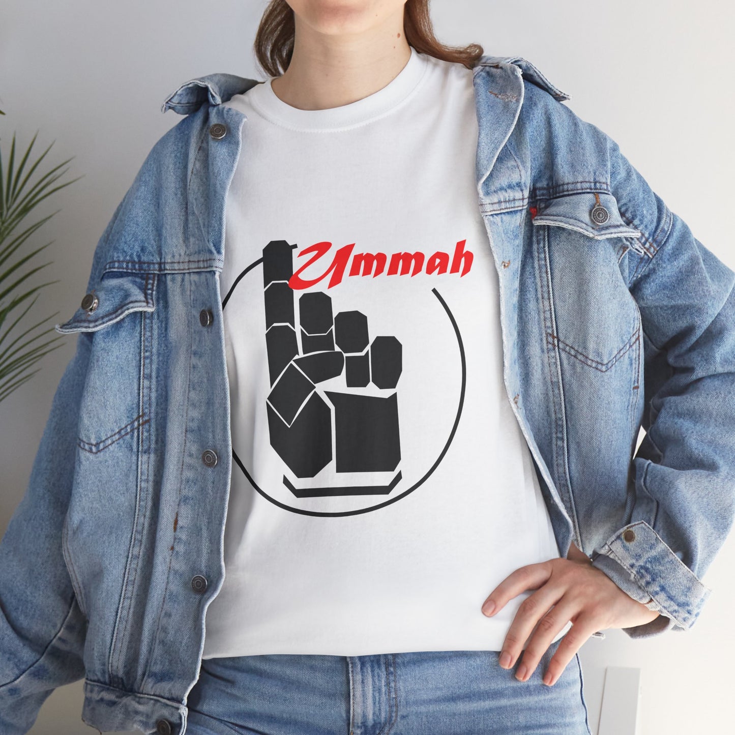 One Ummah Unisex Heavy Cotton Tee — Strength in Unity, Purpose in Design