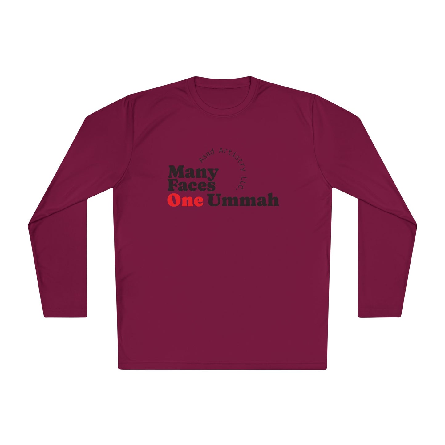 One Ummah Unisex Lightweight Long Sleeve Tee – Comfort, Style, and Unity in Every Wear