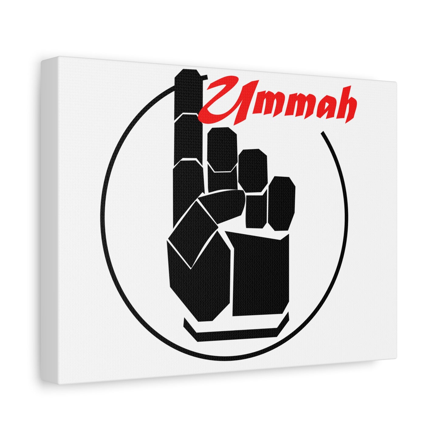 One Ummah Wall Canvas – Unity Through Faith