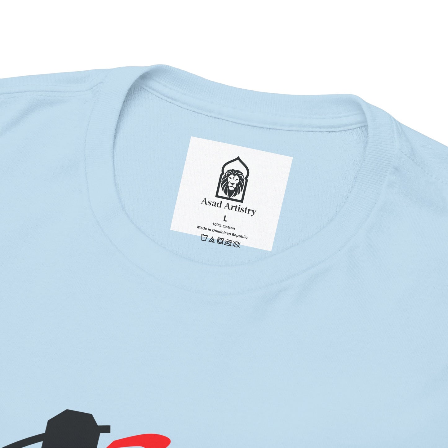 Unisex Heavy Cotton T-Shirt – "Many Faces, One Ummah"