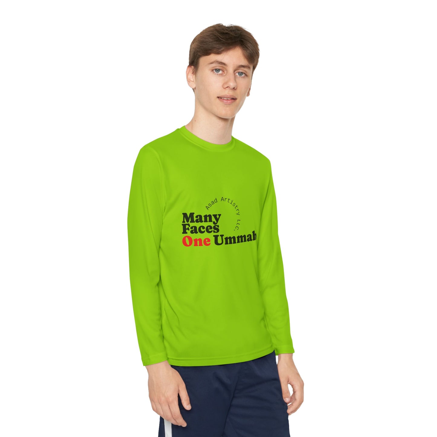 Youth Long Sleeve Competitor Tee – Strength, Unity, and Performance
