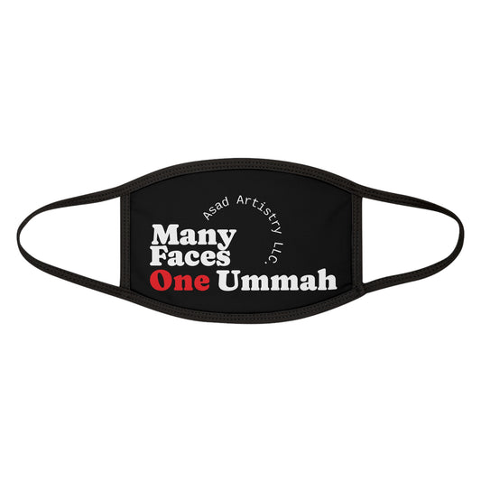 Many Faces, One Ummah – Face Mask