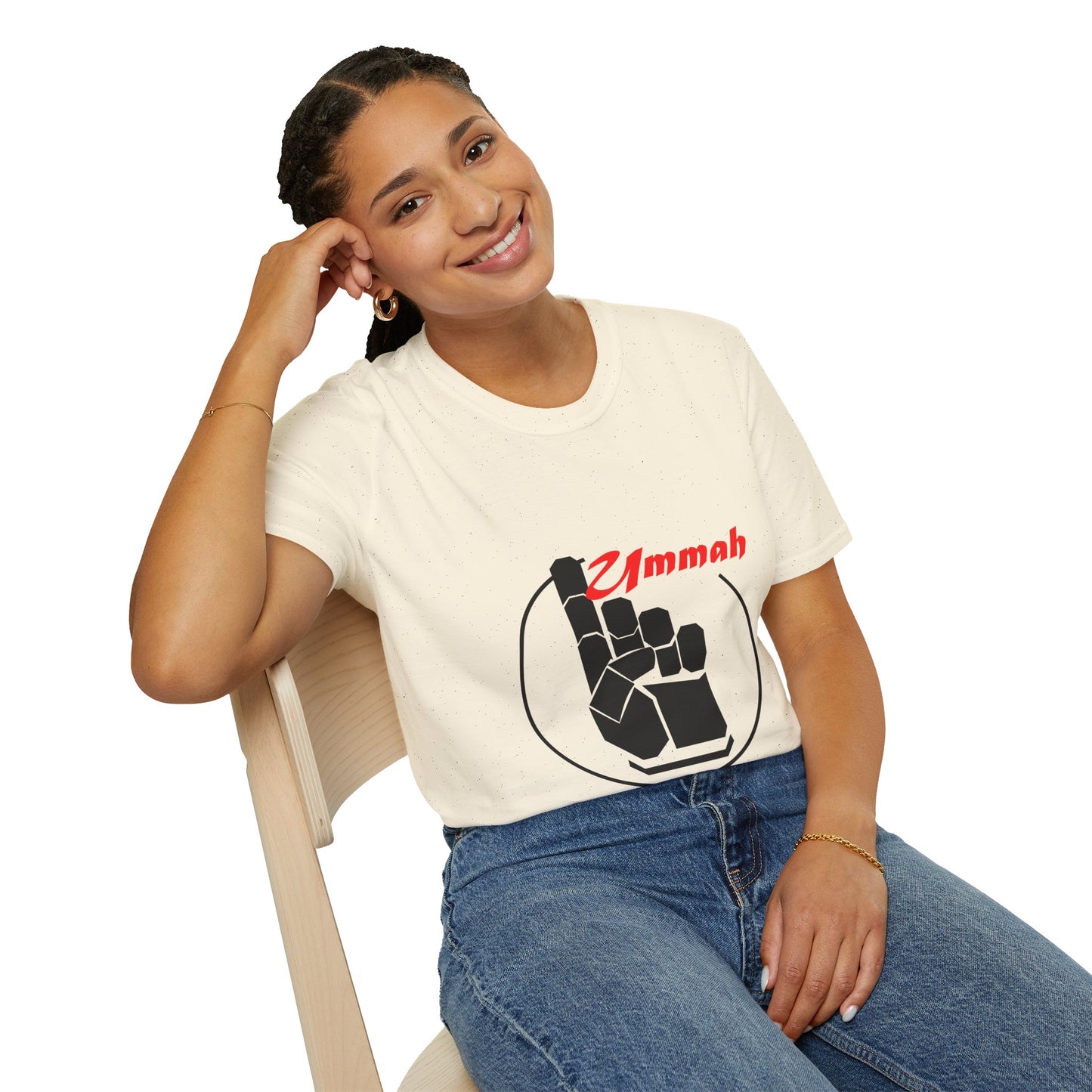 Women's One Ummah Softstyle T-Shirt — Comfort with Purpose, Style with Meaning