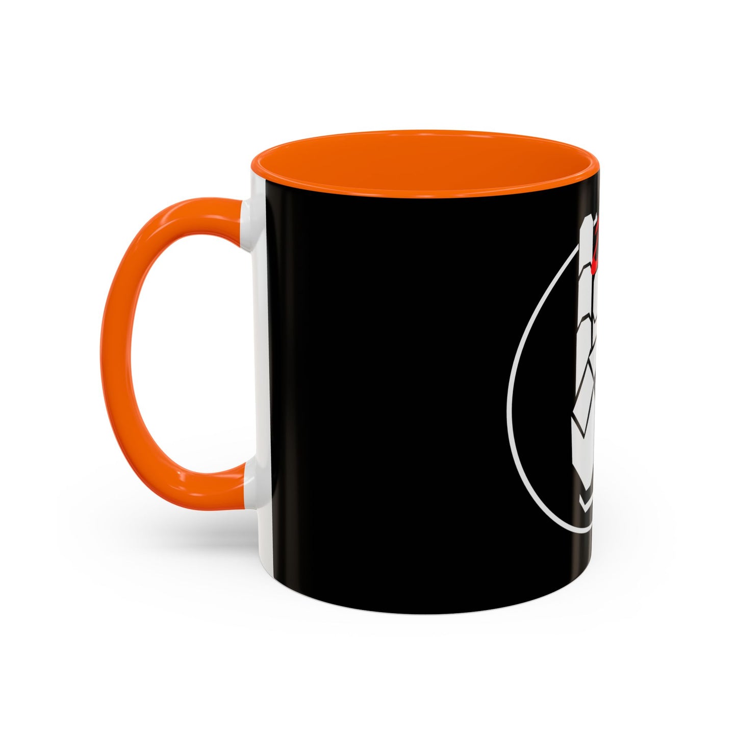 White One Ummah Logo Accent Coffee Mug
