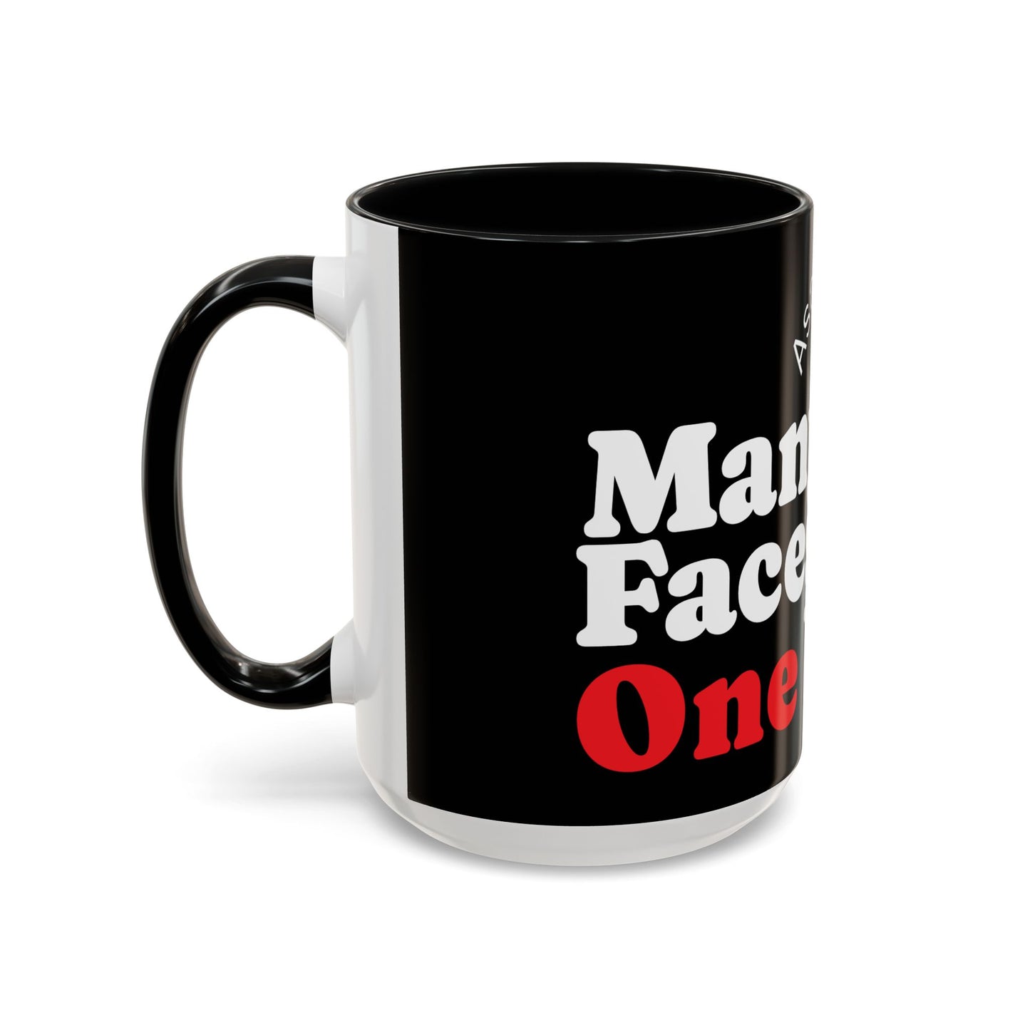 Many Faces, One Ummah Accent Coffee Mug – Sip with Unity