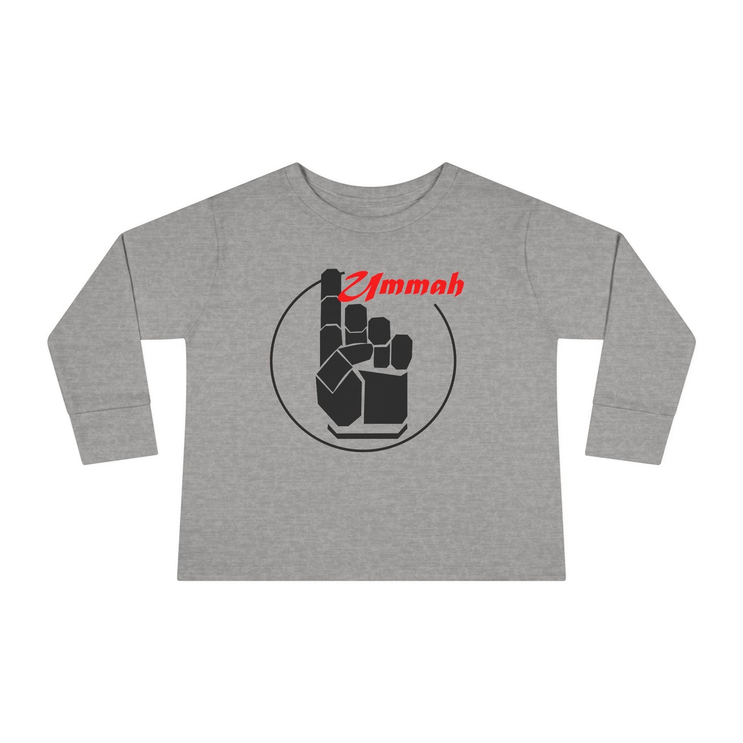 Many Faces One Ummah Toddler Long Sleeve Tee – Where Comfort Meets Community
