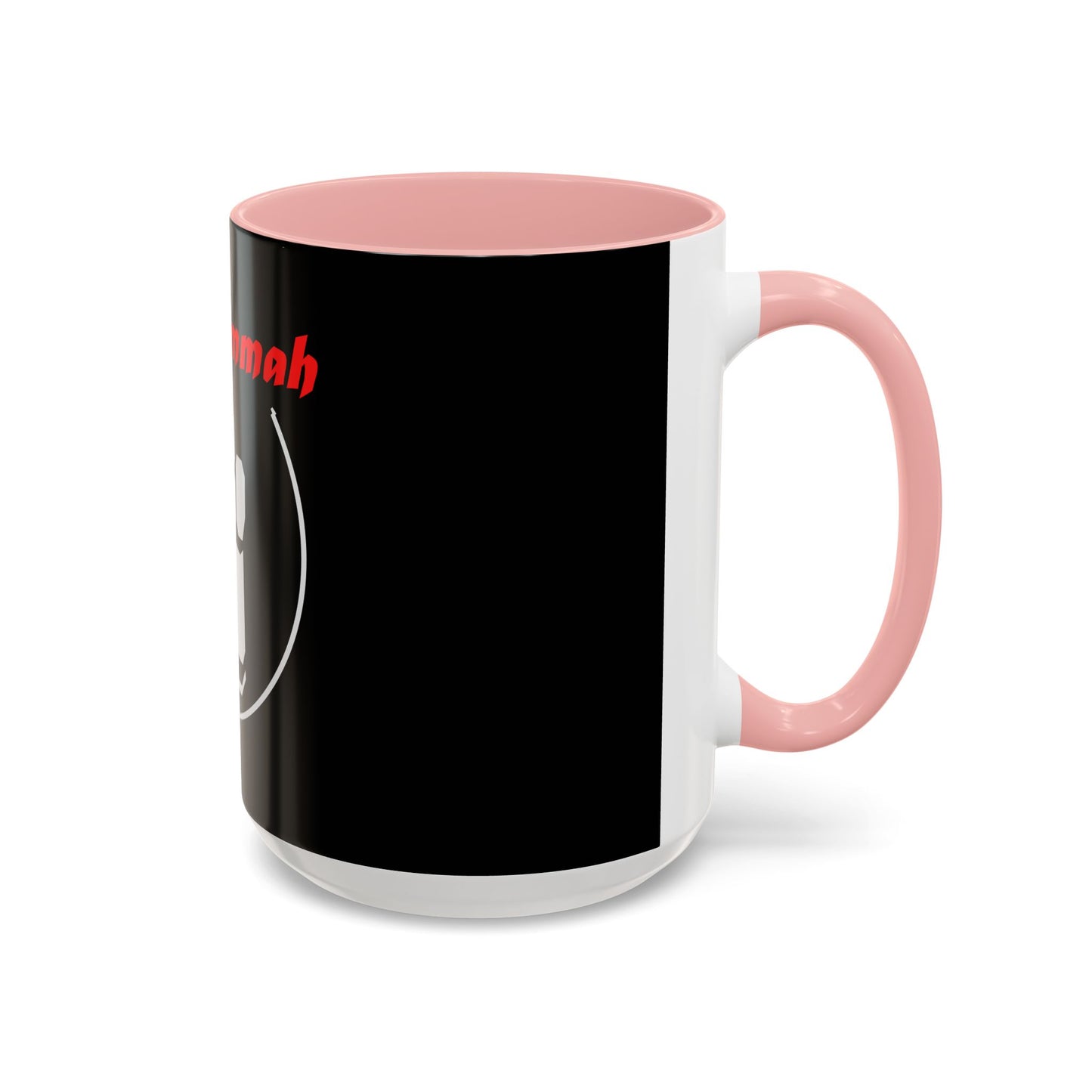 White One Ummah Logo Accent Coffee Mug