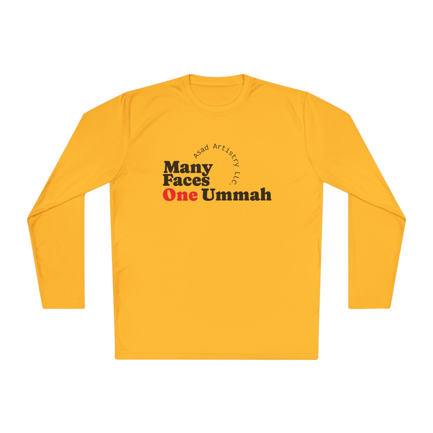 One Ummah Unisex Lightweight Long Sleeve Tee – Comfort, Style, and Unity in Every Wear