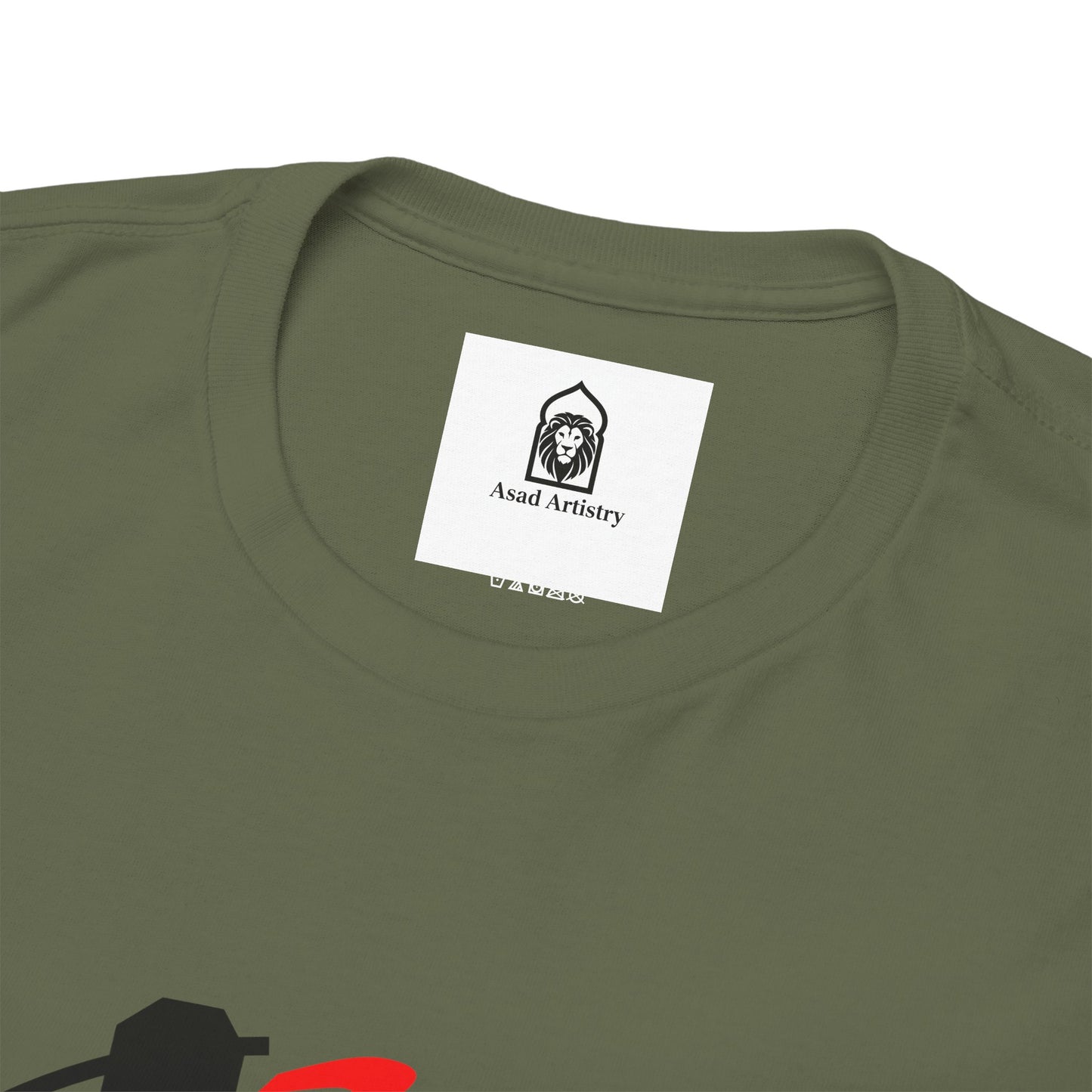 Unisex Heavy Cotton T-Shirt – "Many Faces, One Ummah"