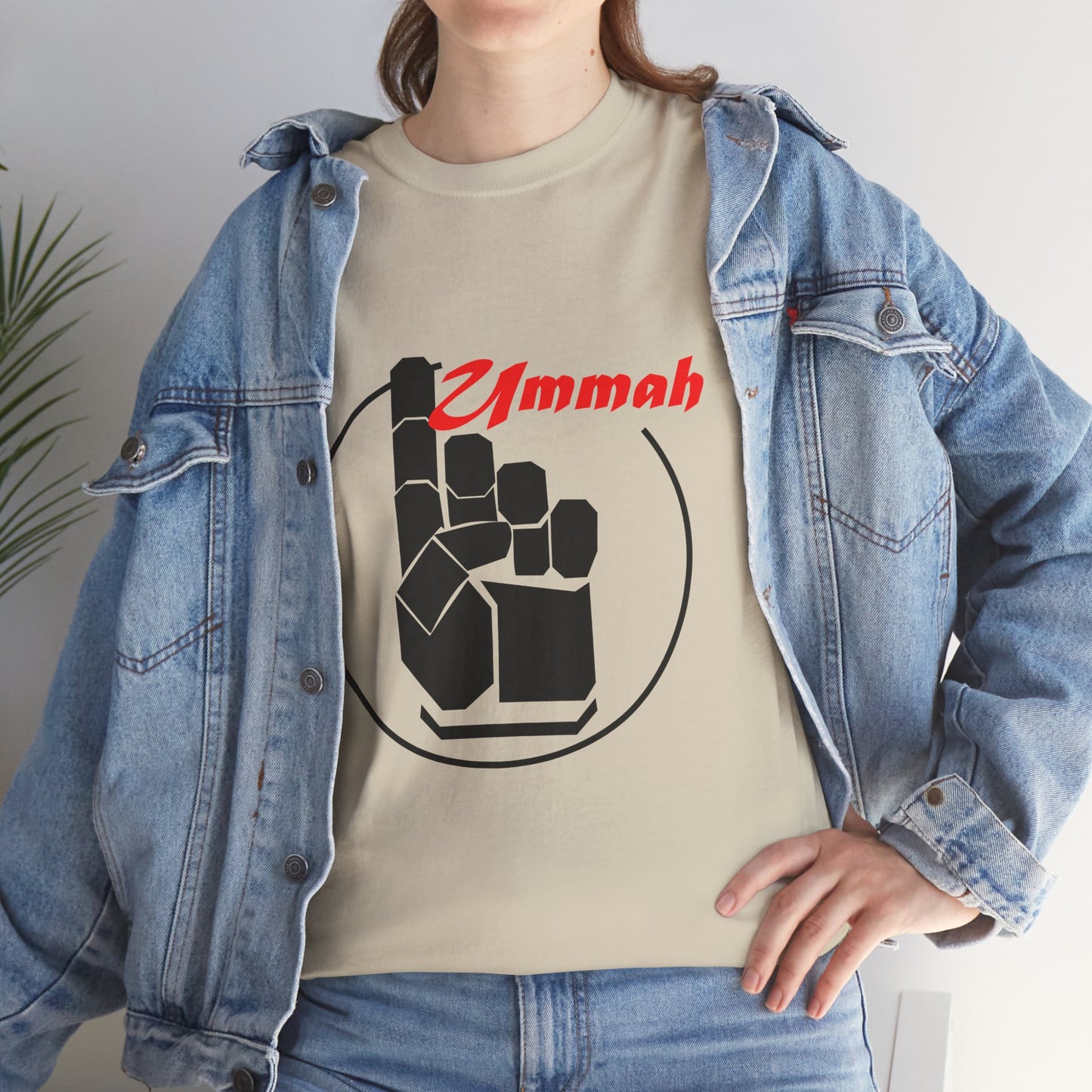 One Ummah Unisex Heavy Cotton Tee — Strength in Unity, Purpose in Design
