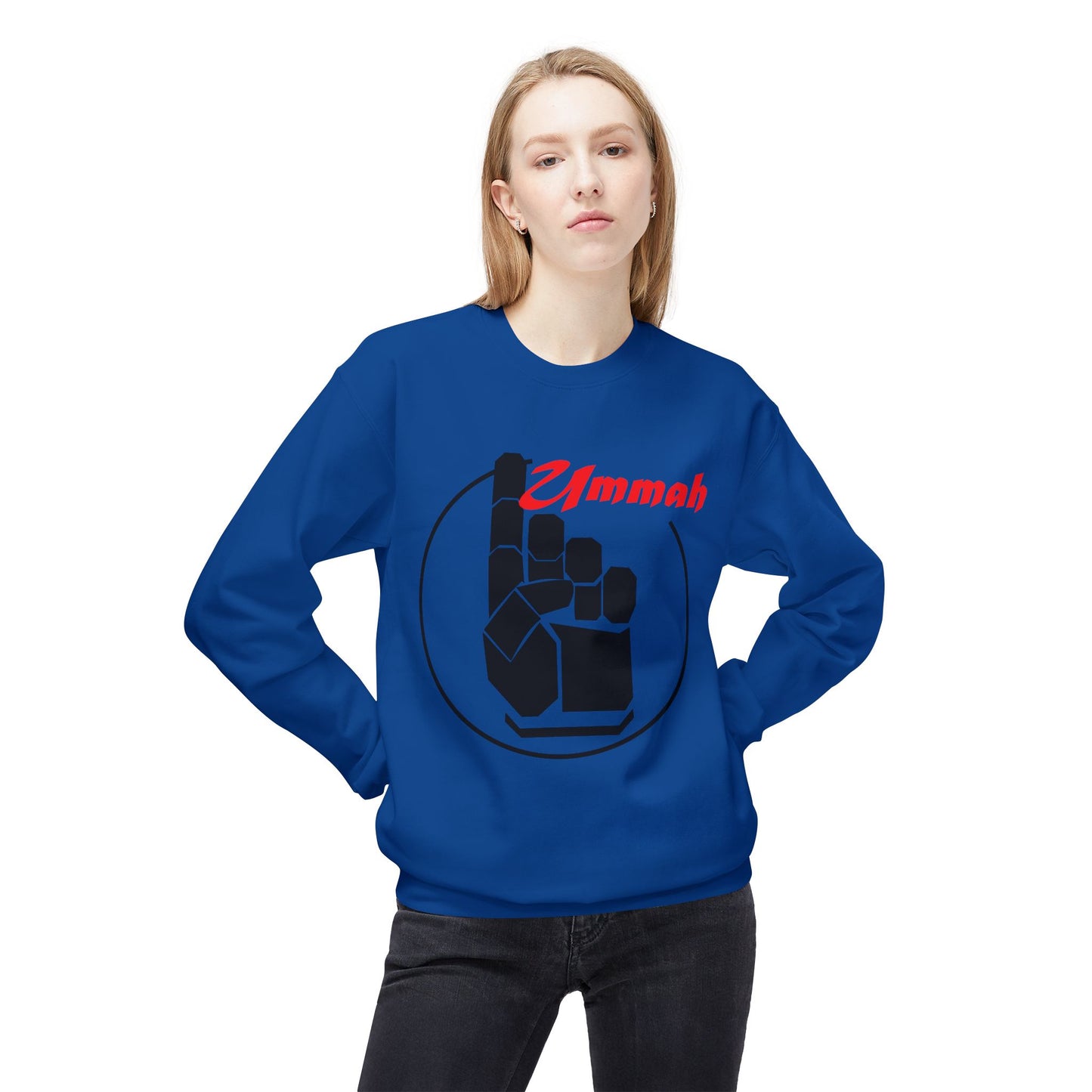 One Ummah Unisex Fleece Sweatshirt – Unity in Comfort