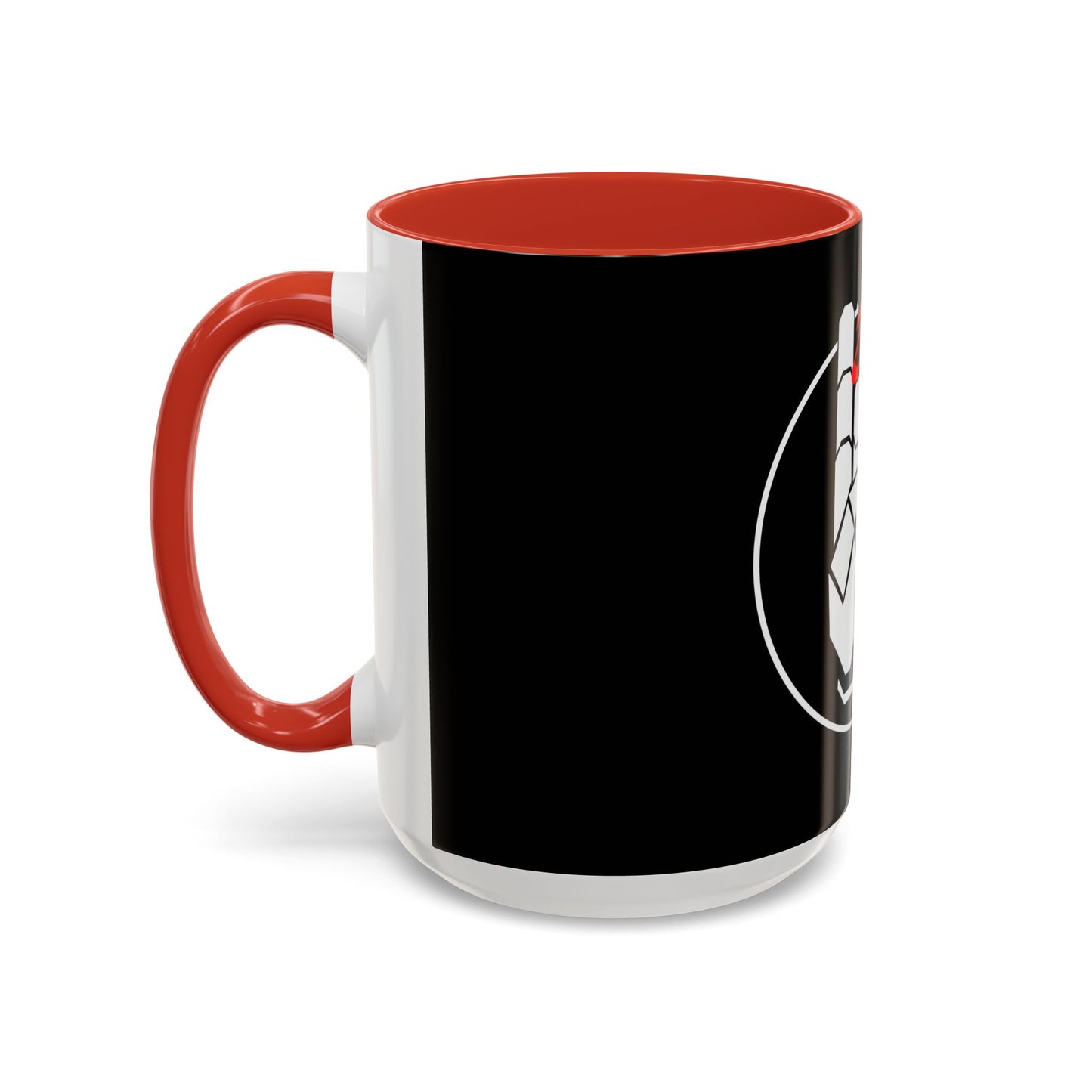 White One Ummah Logo Accent Coffee Mug