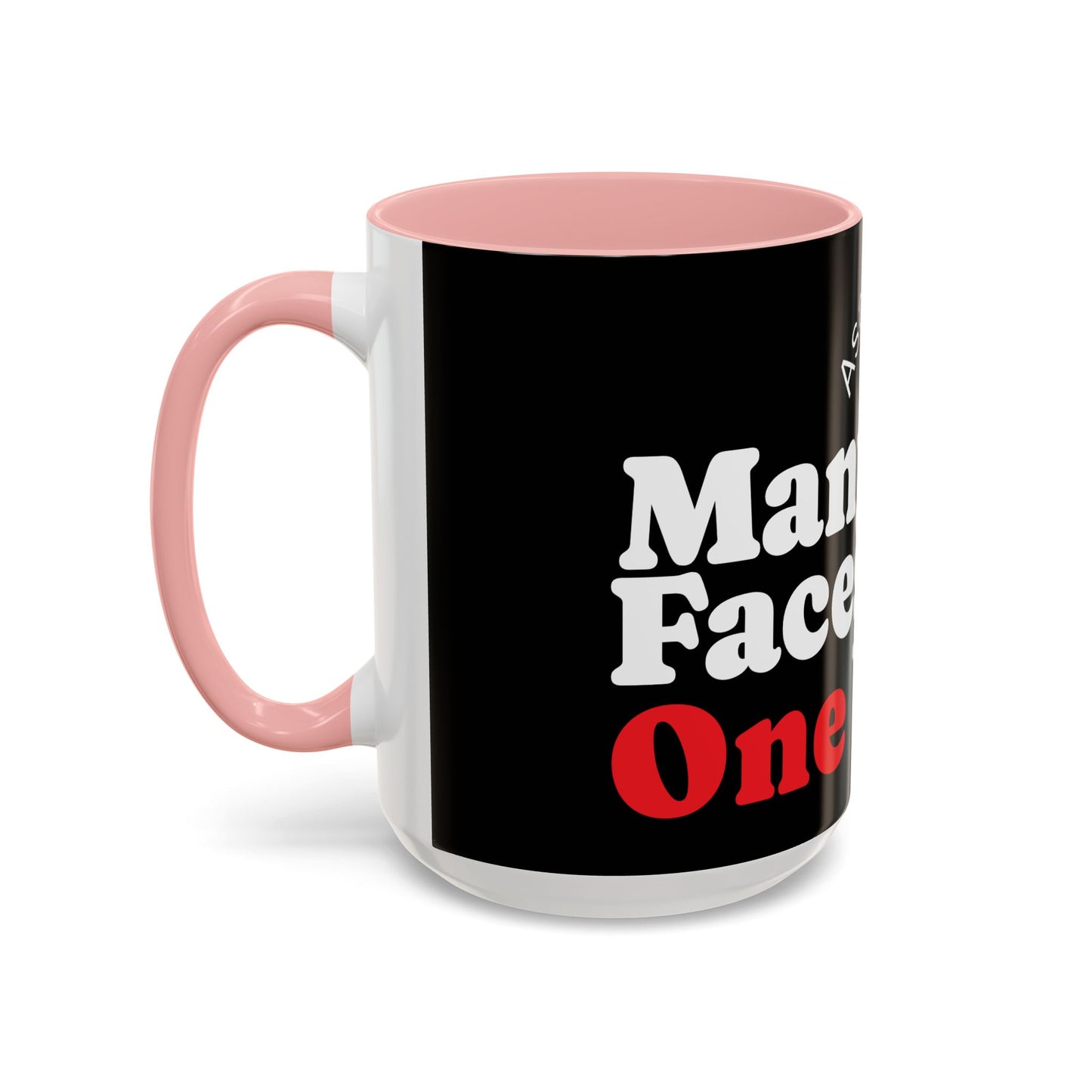 Many Faces, One Ummah Accent Coffee Mug – Sip with Unity