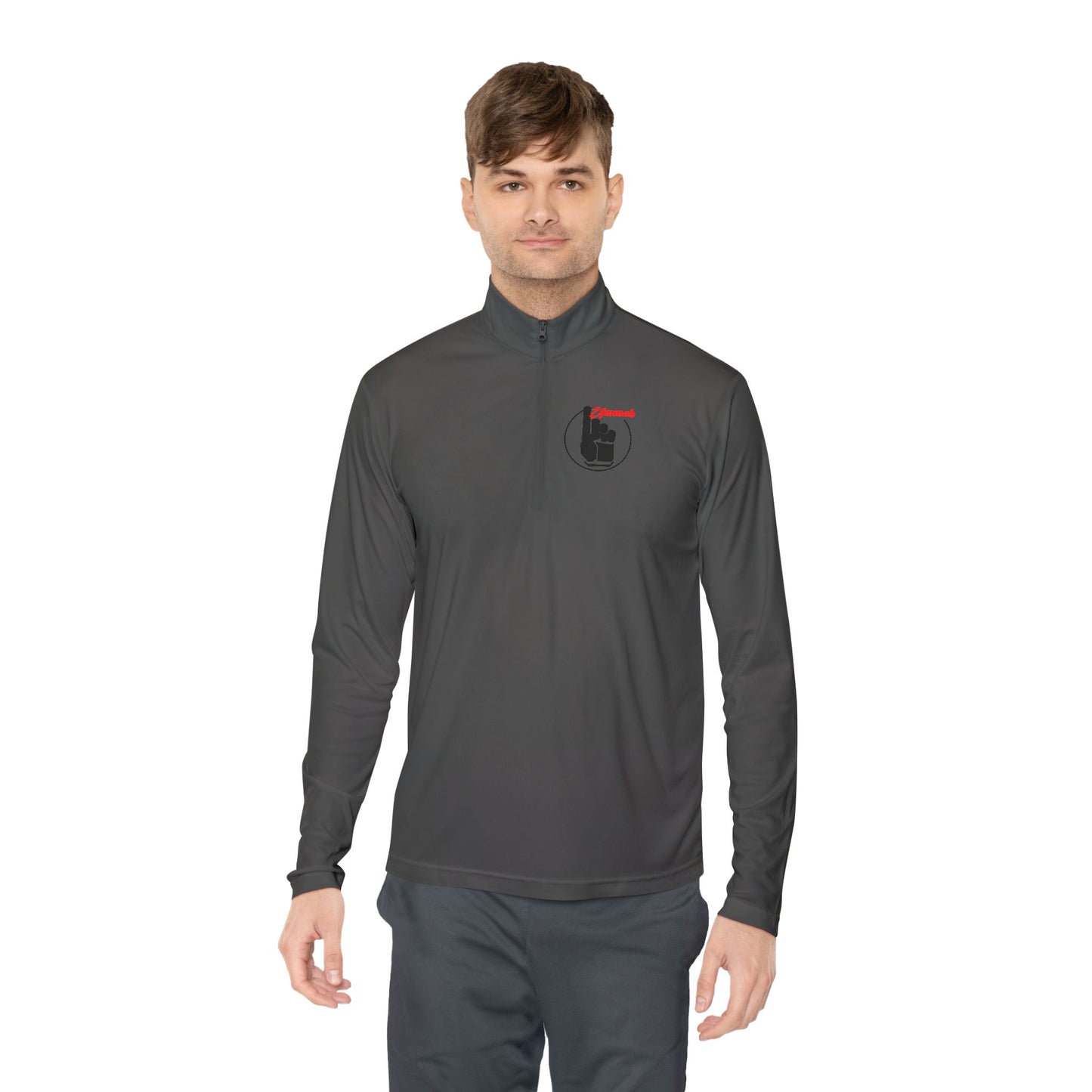 One Ummah Unisex Quarter-Zip Pullover – Performance, Style, and Unity