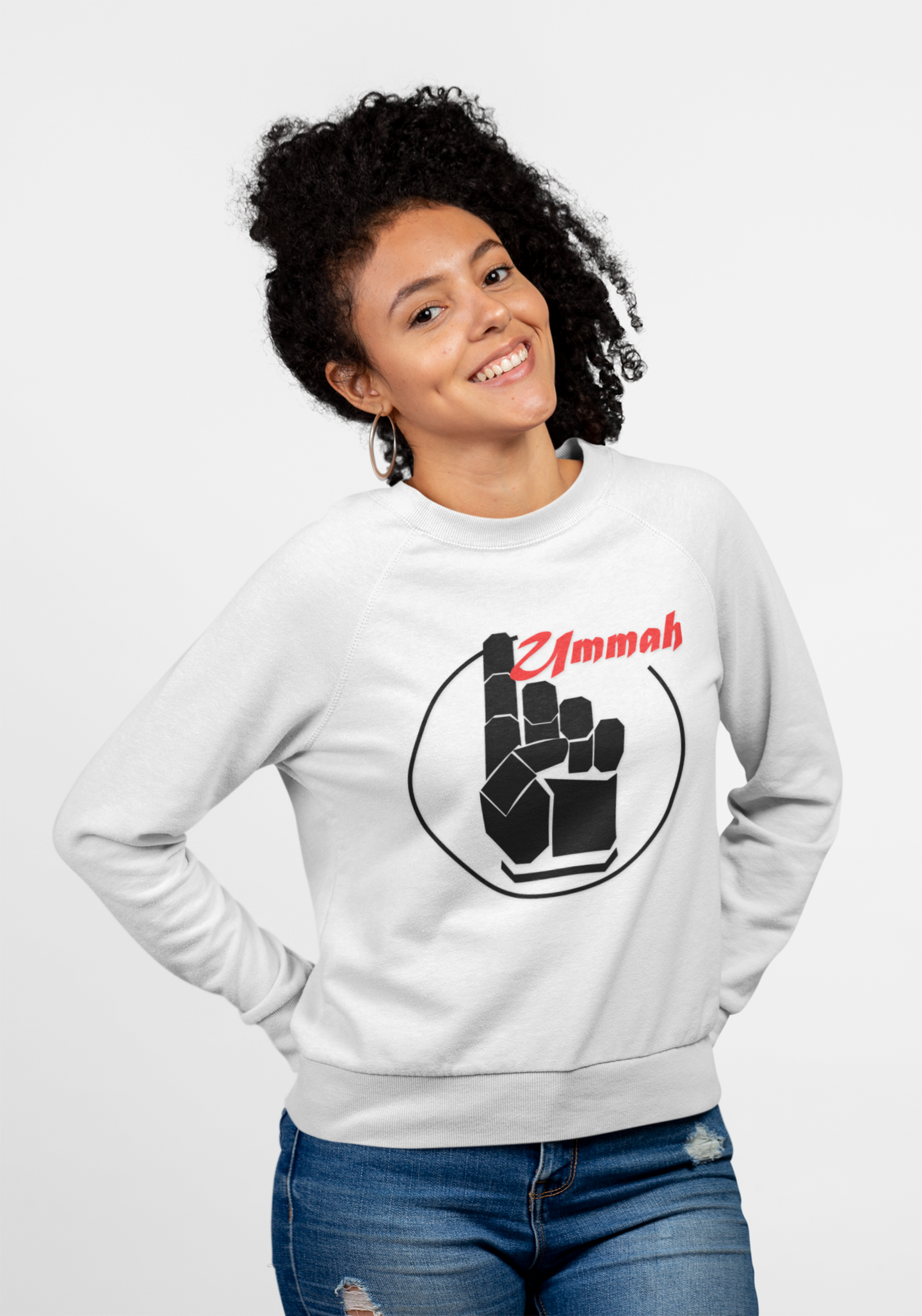 One Ummah Unisex Fleece Sweatshirt – Unity in Comfort