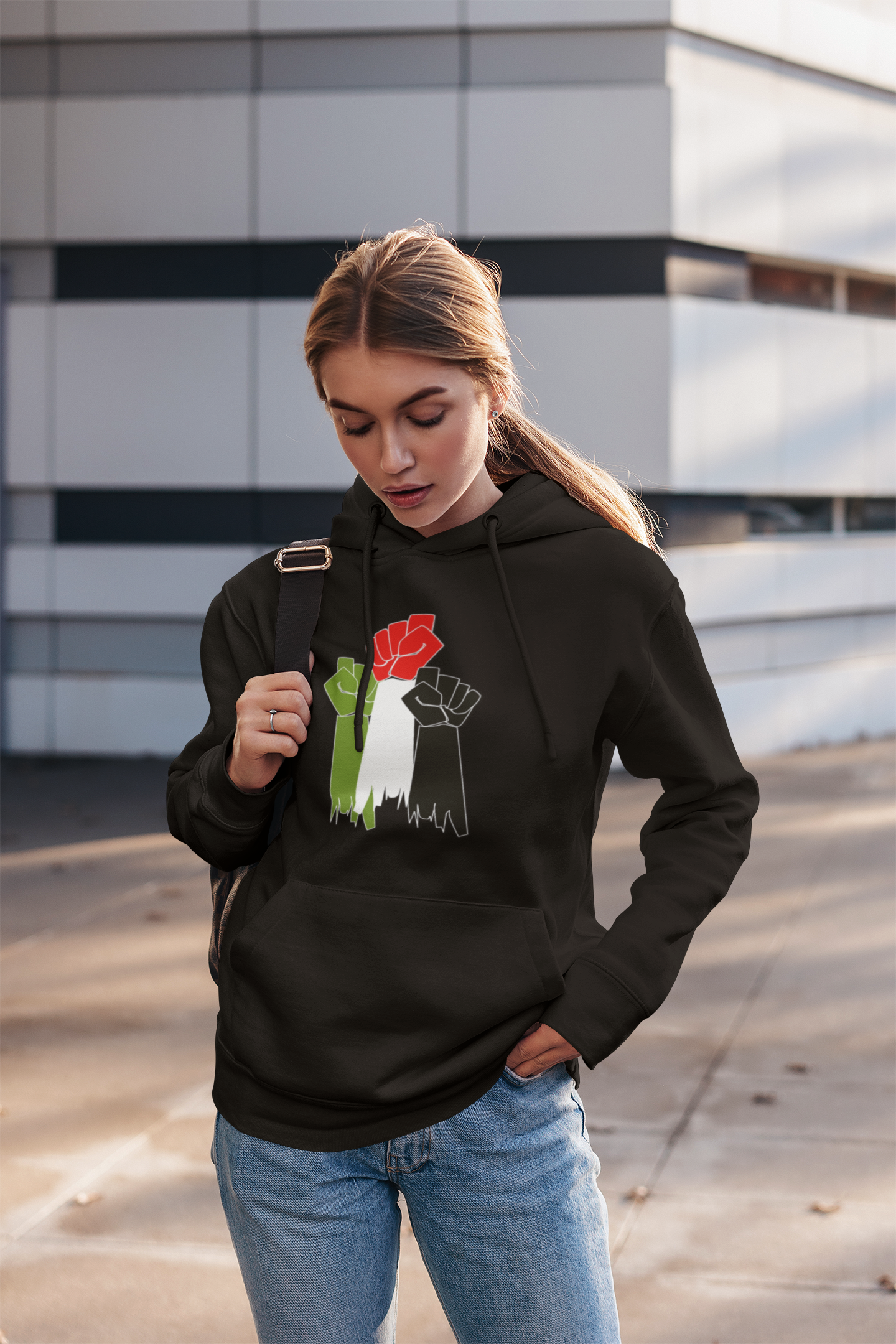Free Palestine Women’s Fleece Hoodie