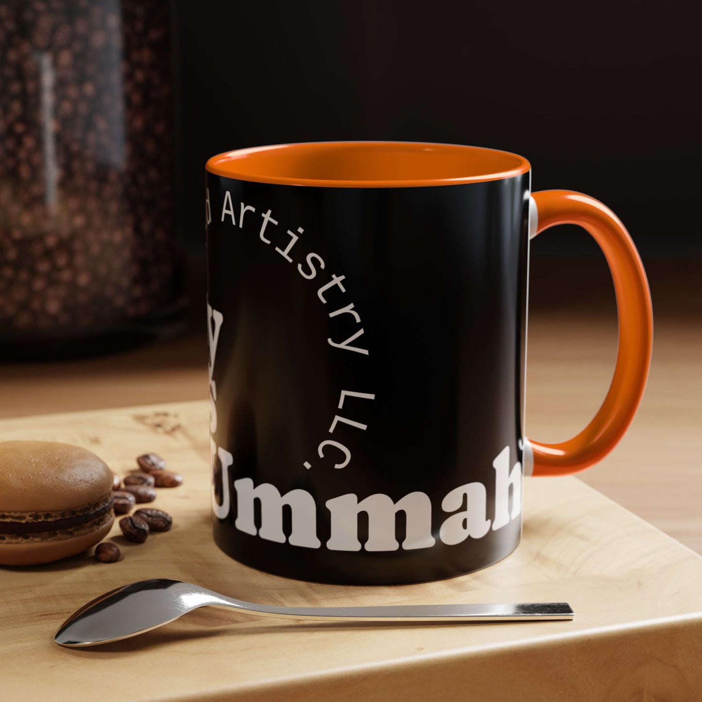 Many Faces, One Ummah Accent Coffee Mug – Sip with Unity