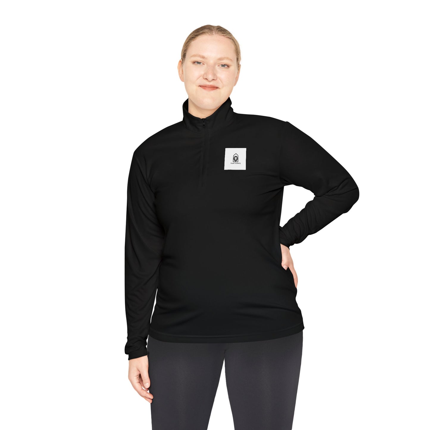 Asad Artistry Unisex Quarter-Zip Pullover – Strength, Style, and Endurance