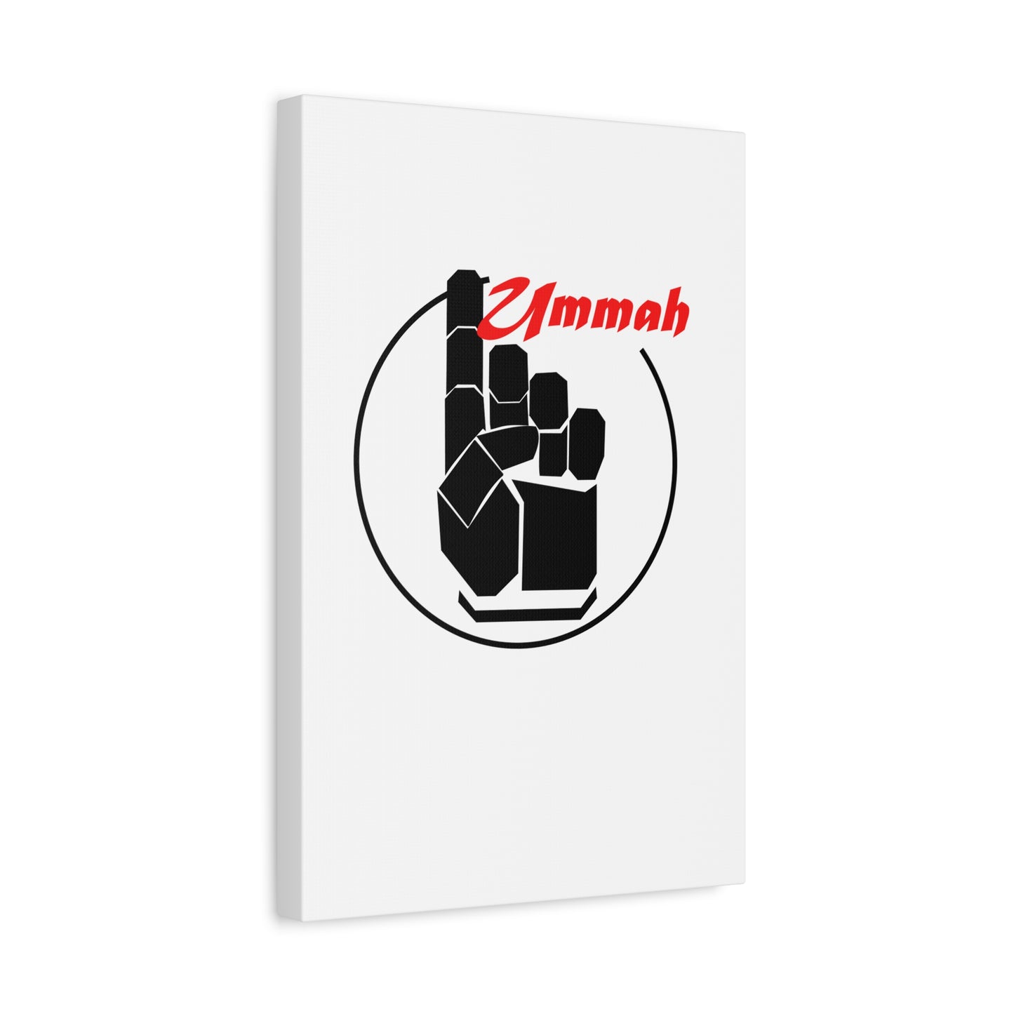 One Ummah Wall Canvas – Unity Through Faith