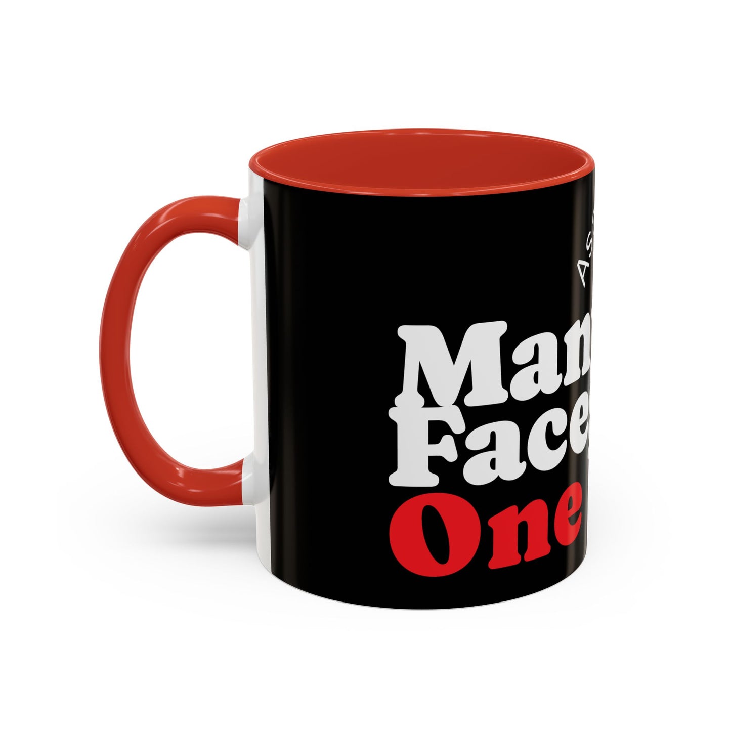 Many Faces, One Ummah Accent Coffee Mug – Sip with Unity