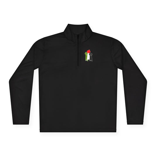 Free Palestine Unisex Quarter-Zip Pullover