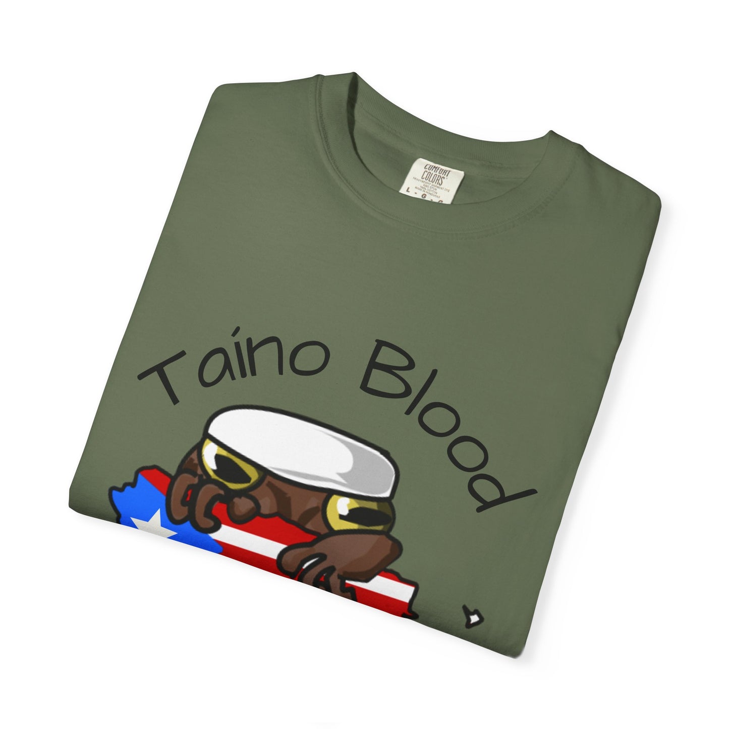 “Taíno Blood, Muslim Heart.”-Puerto Rican Muslim graphic Tee