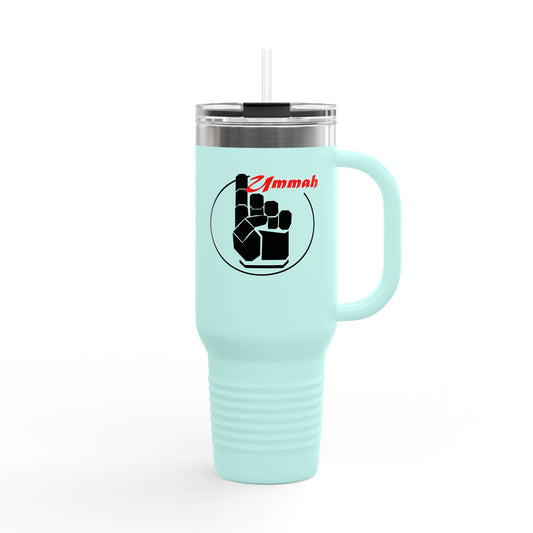 One ummah Insulated Travel Mug - Perfect for Coffee Lovers on the Go, 40oz Stylish Drinkware for Home, Office, Camping, and Gifts