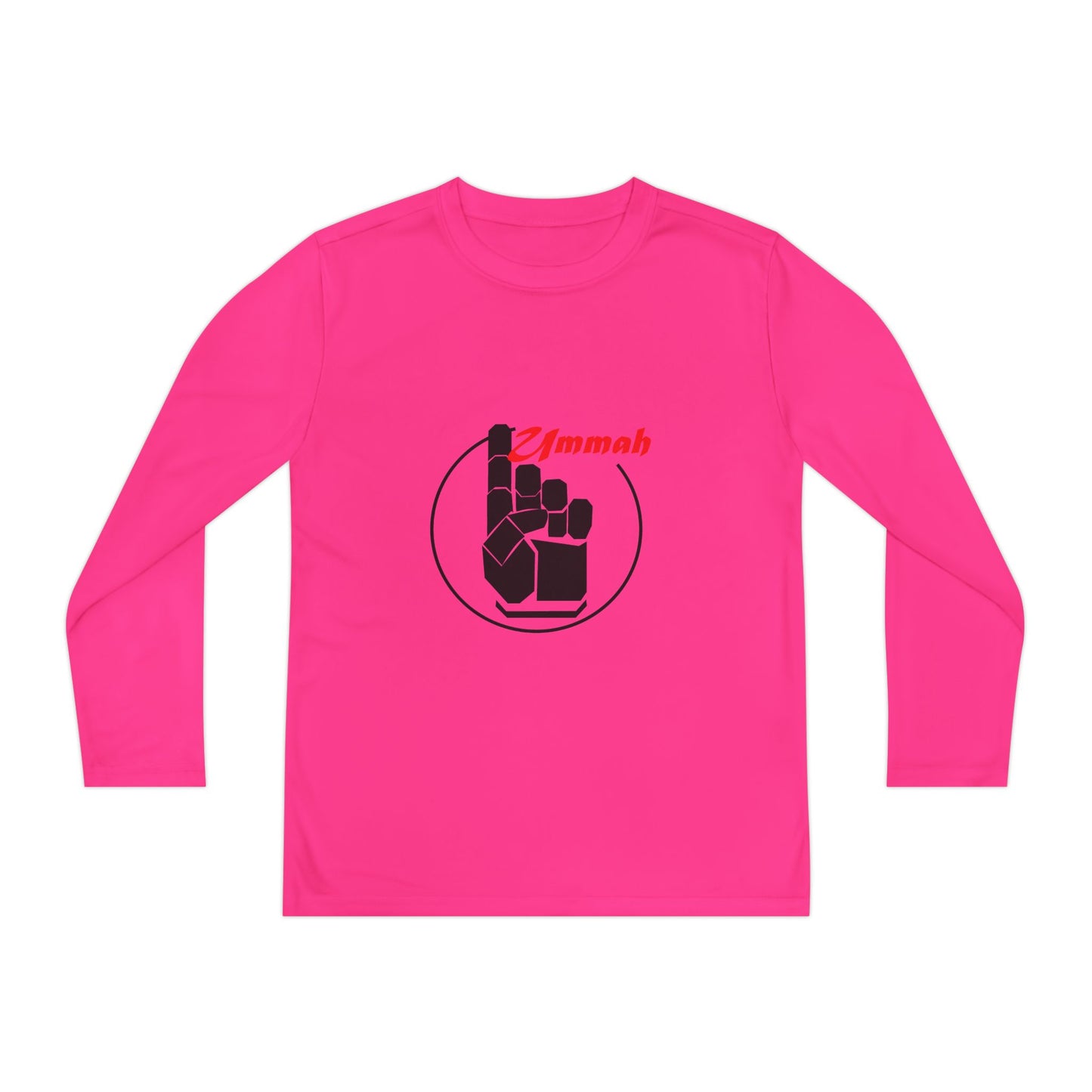 Youth Long Sleeve Faith Tee - Ummah Unity Design