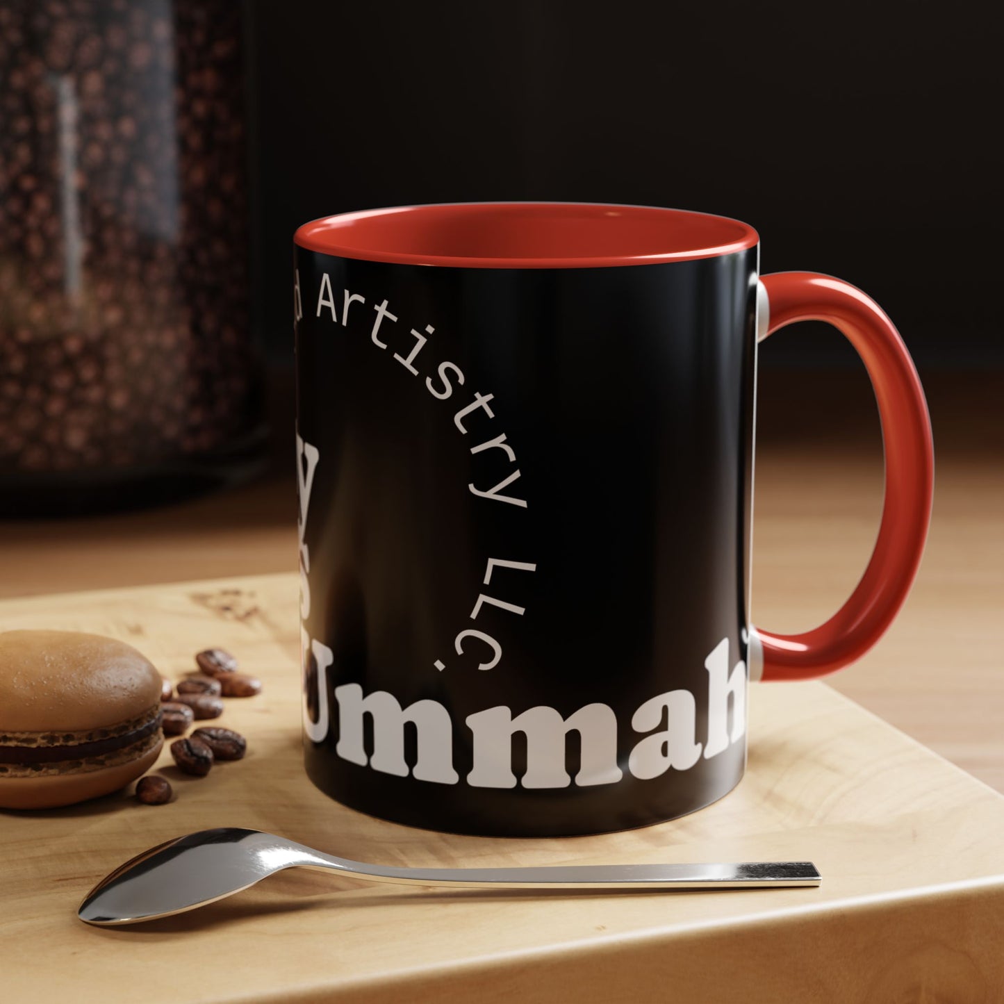 Many Faces, One Ummah Accent Coffee Mug – Sip with Unity