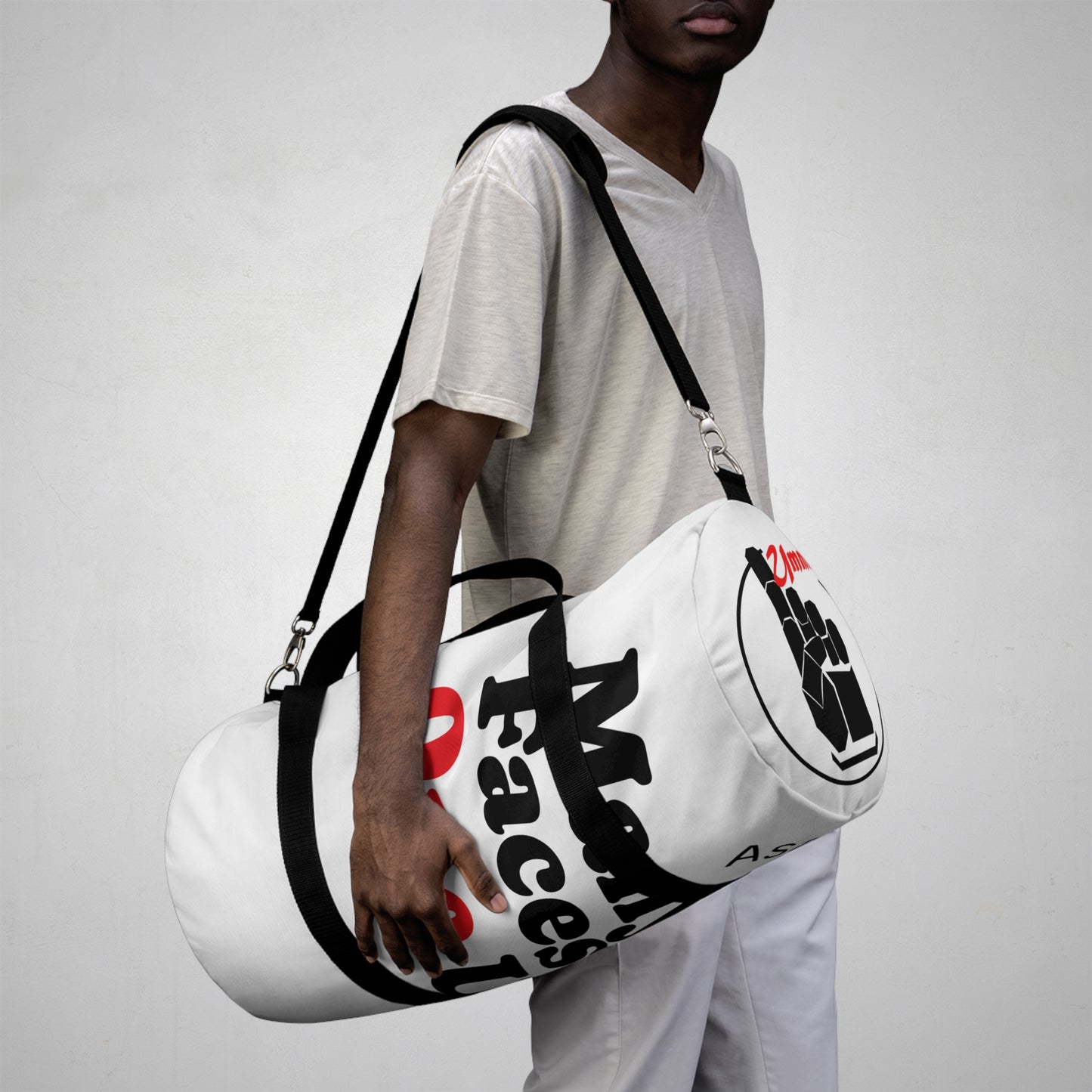 "One Ummah"- Duffel Bag for Active Lifestyles, Gym Bag, Travel Tote, Sports Gear, Weekend Getaway