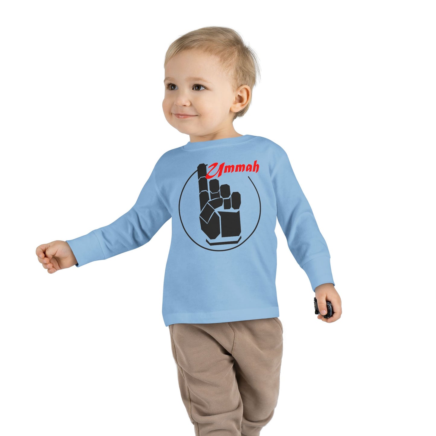 Many Faces One Ummah Toddler Long Sleeve Tee – Where Comfort Meets Community