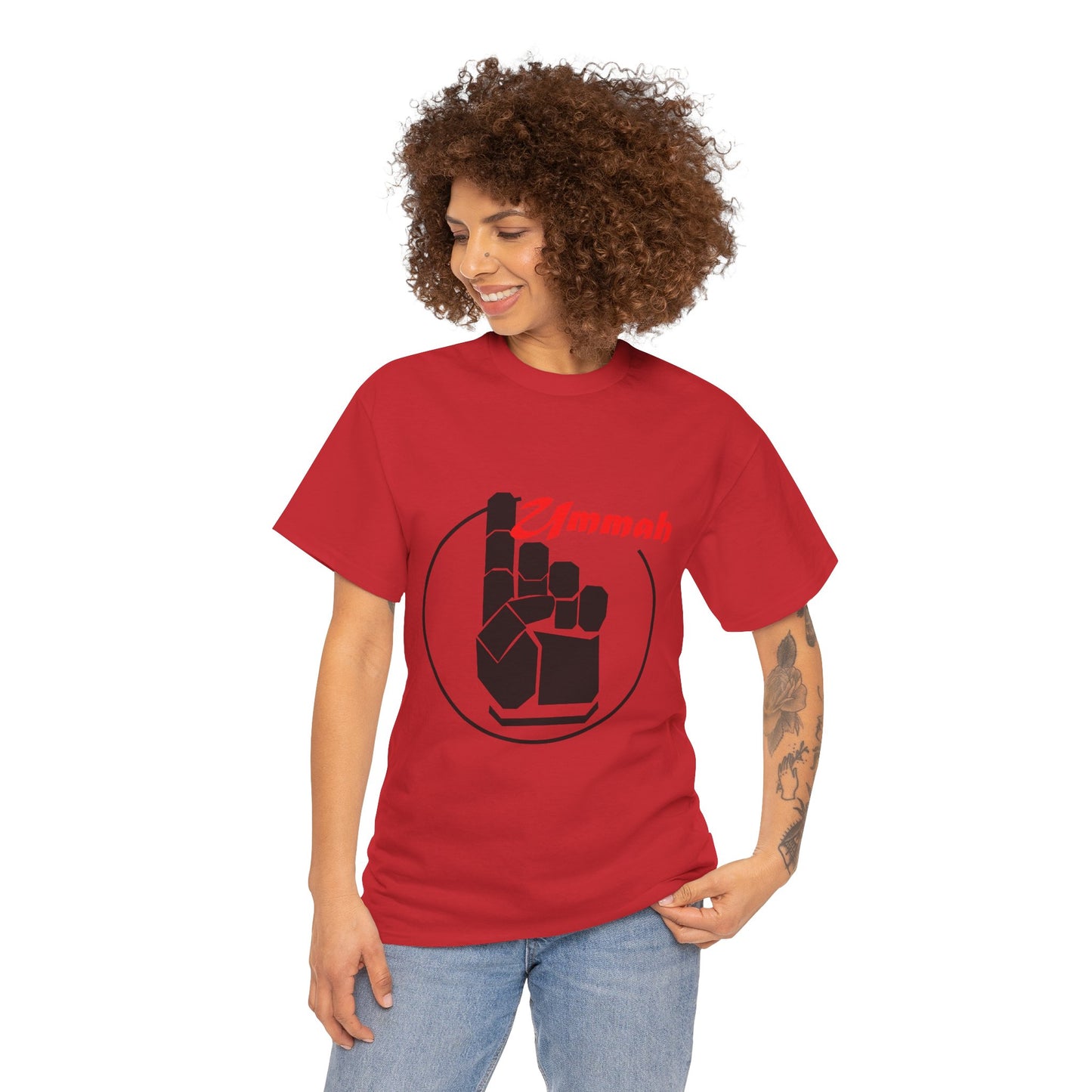 One Ummah Unisex Heavy Cotton Tee — Strength in Unity, Purpose in Design