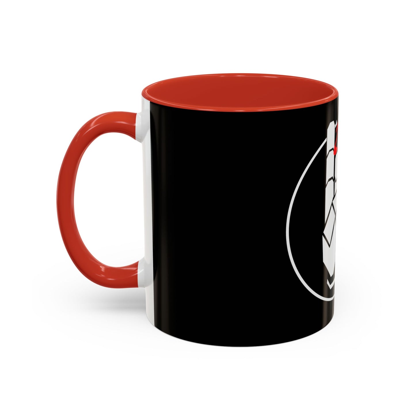 White One Ummah Logo Accent Coffee Mug