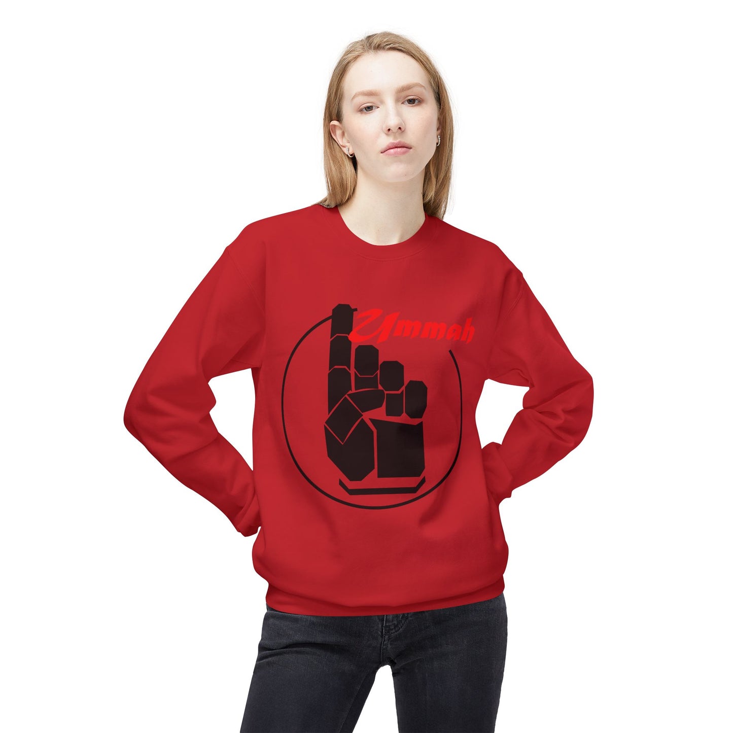 One Ummah Unisex Fleece Sweatshirt – Unity in Comfort