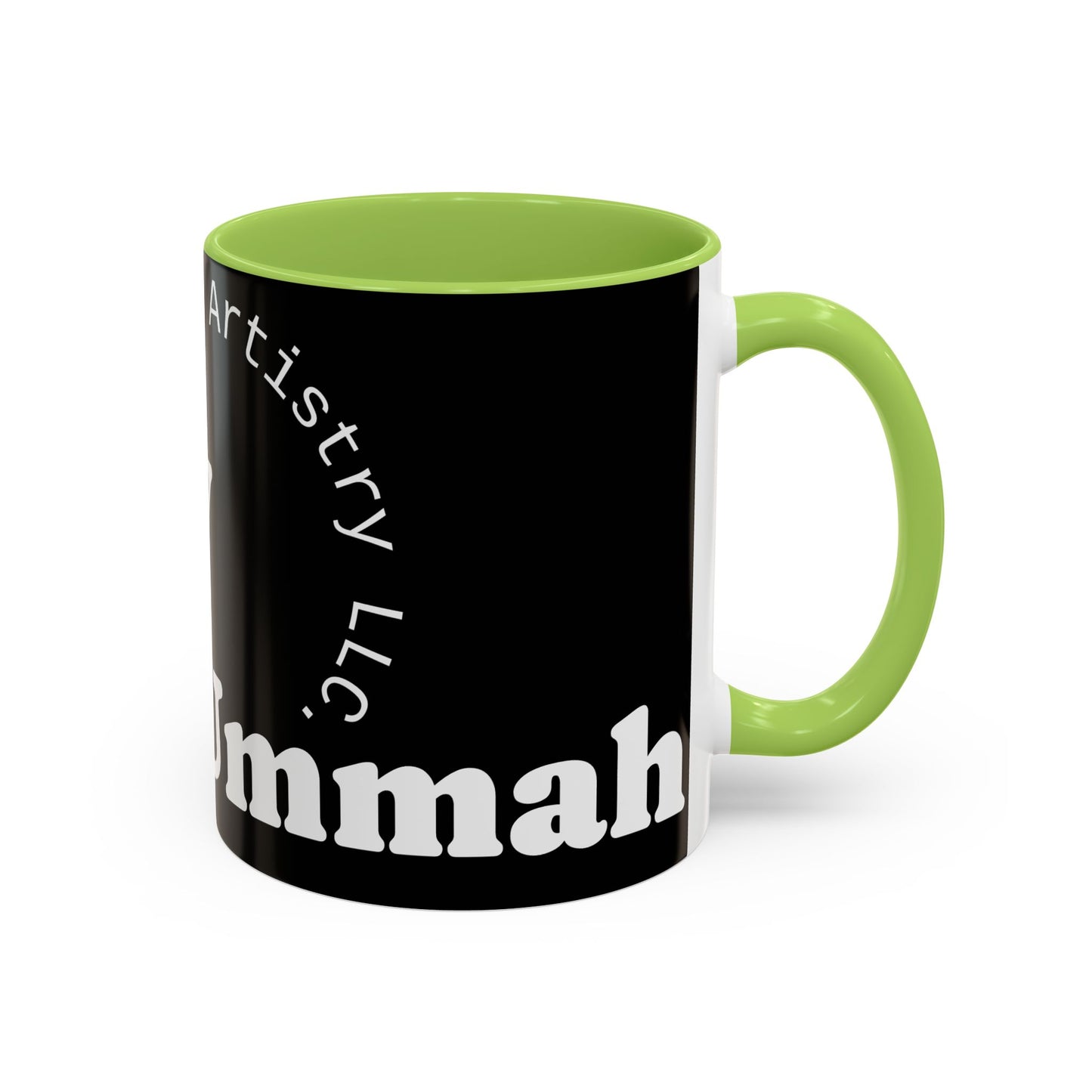 Many Faces, One Ummah Accent Coffee Mug – Sip with Unity