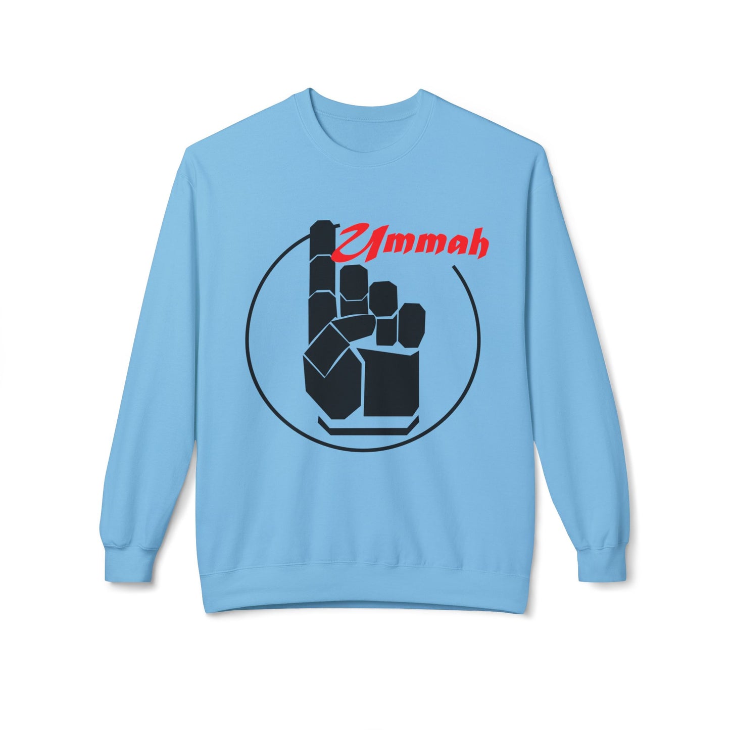 One Ummah Unisex Fleece Sweatshirt – Unity in Comfort
