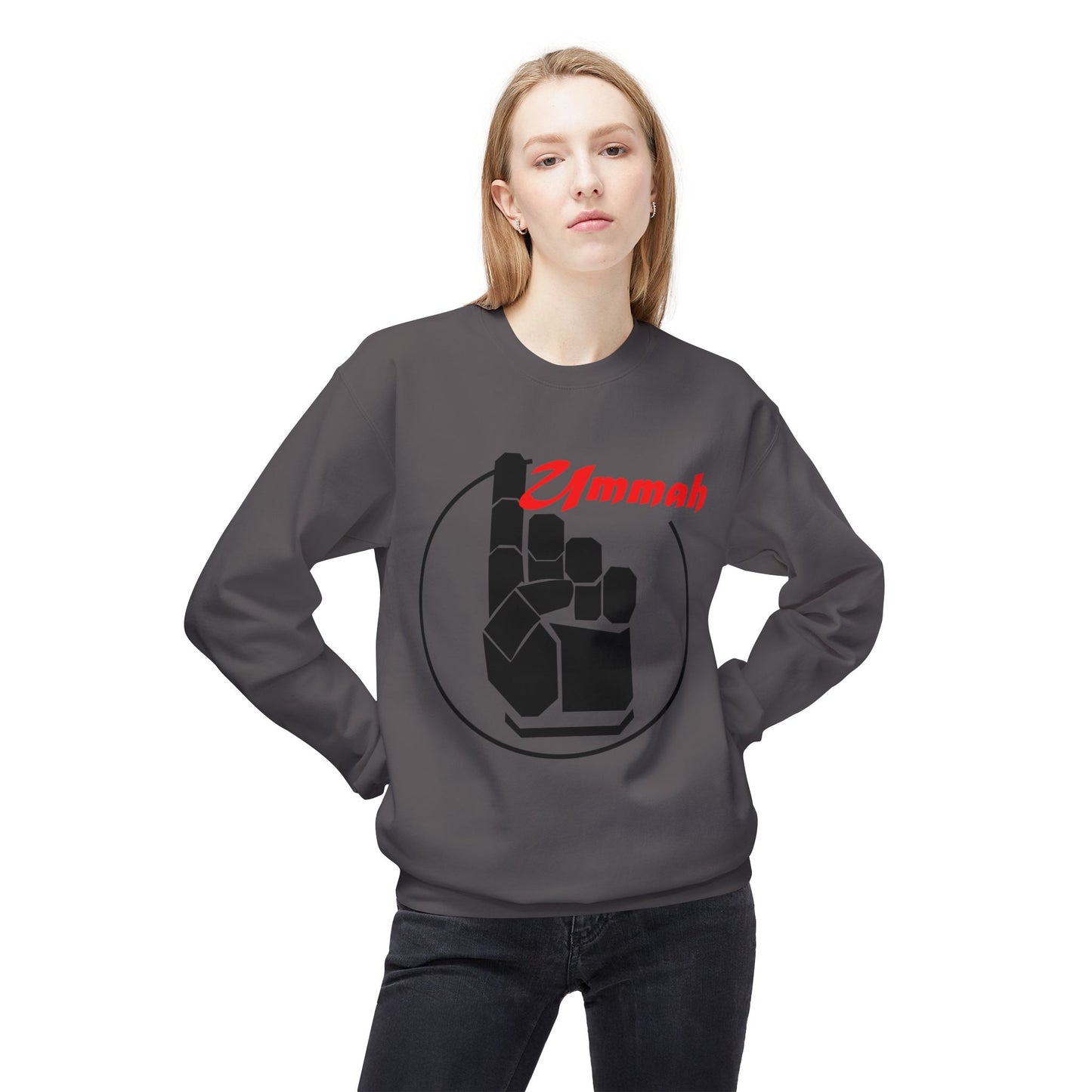 One Ummah Unisex Fleece Sweatshirt – Unity in Comfort