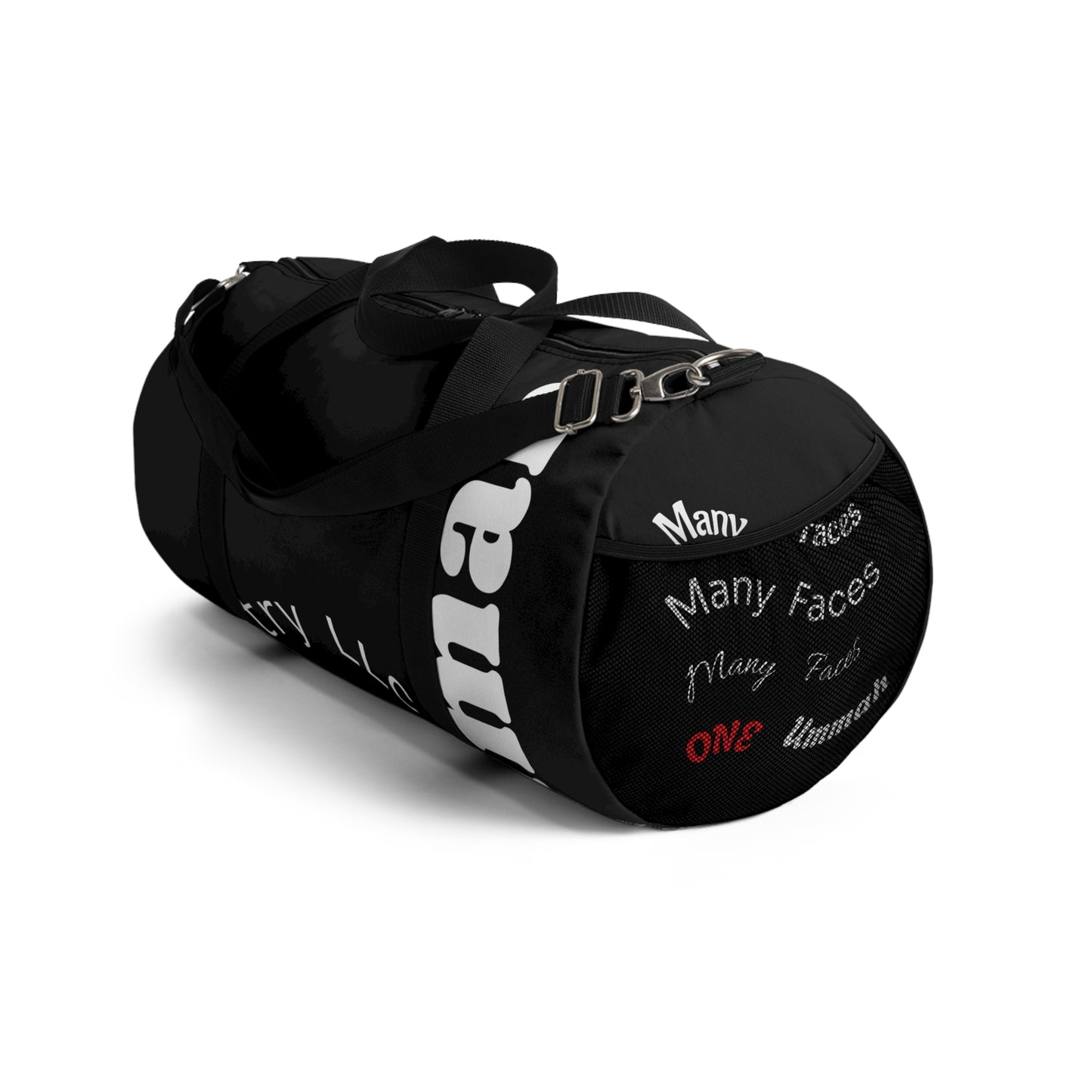 "Many Faces, Ones Ummah"- Duffel Bag for Gym, Travel, and Everyday Use